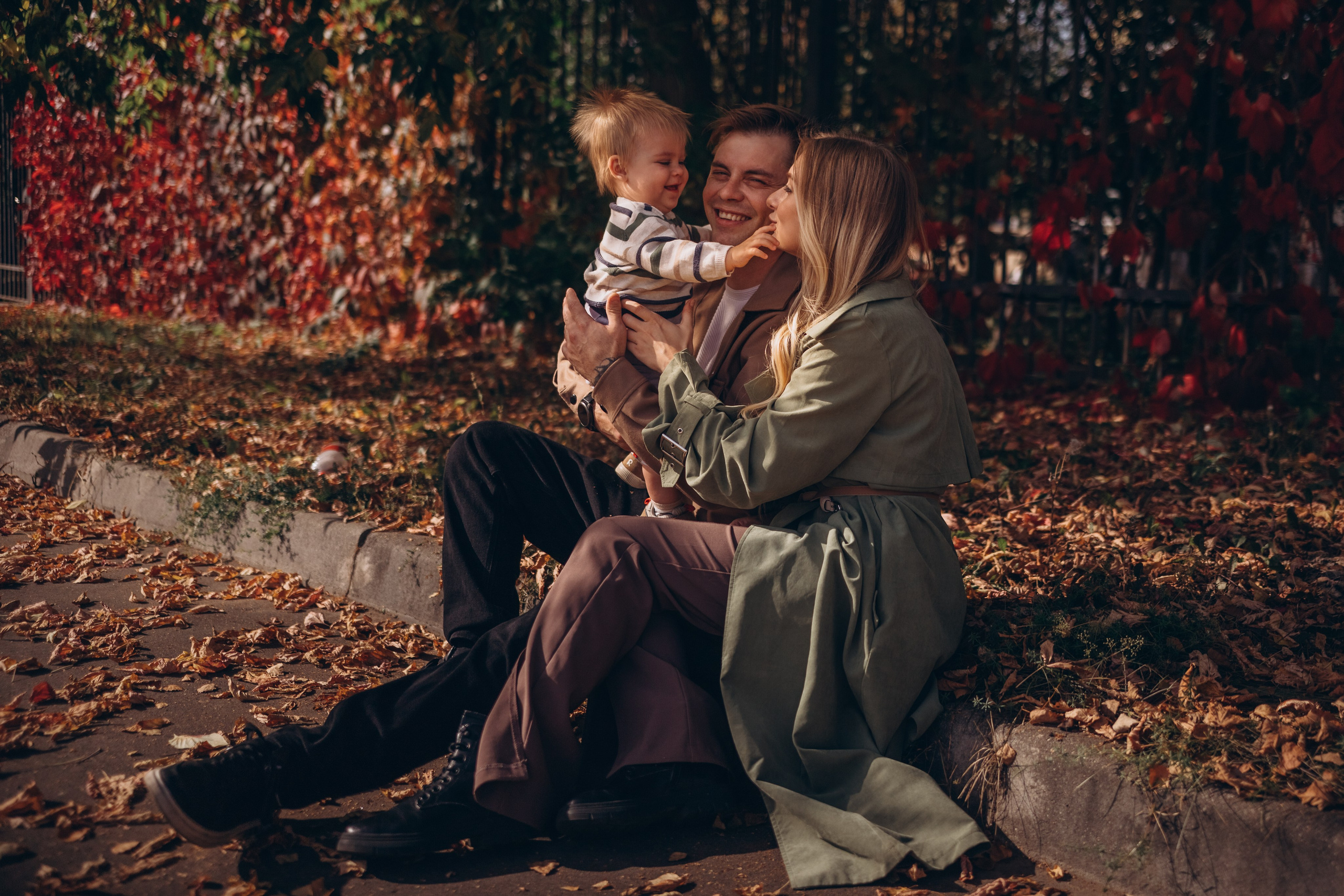Осень в парке. Детский и семейный фотограф в Москве Светлана Шабалина
