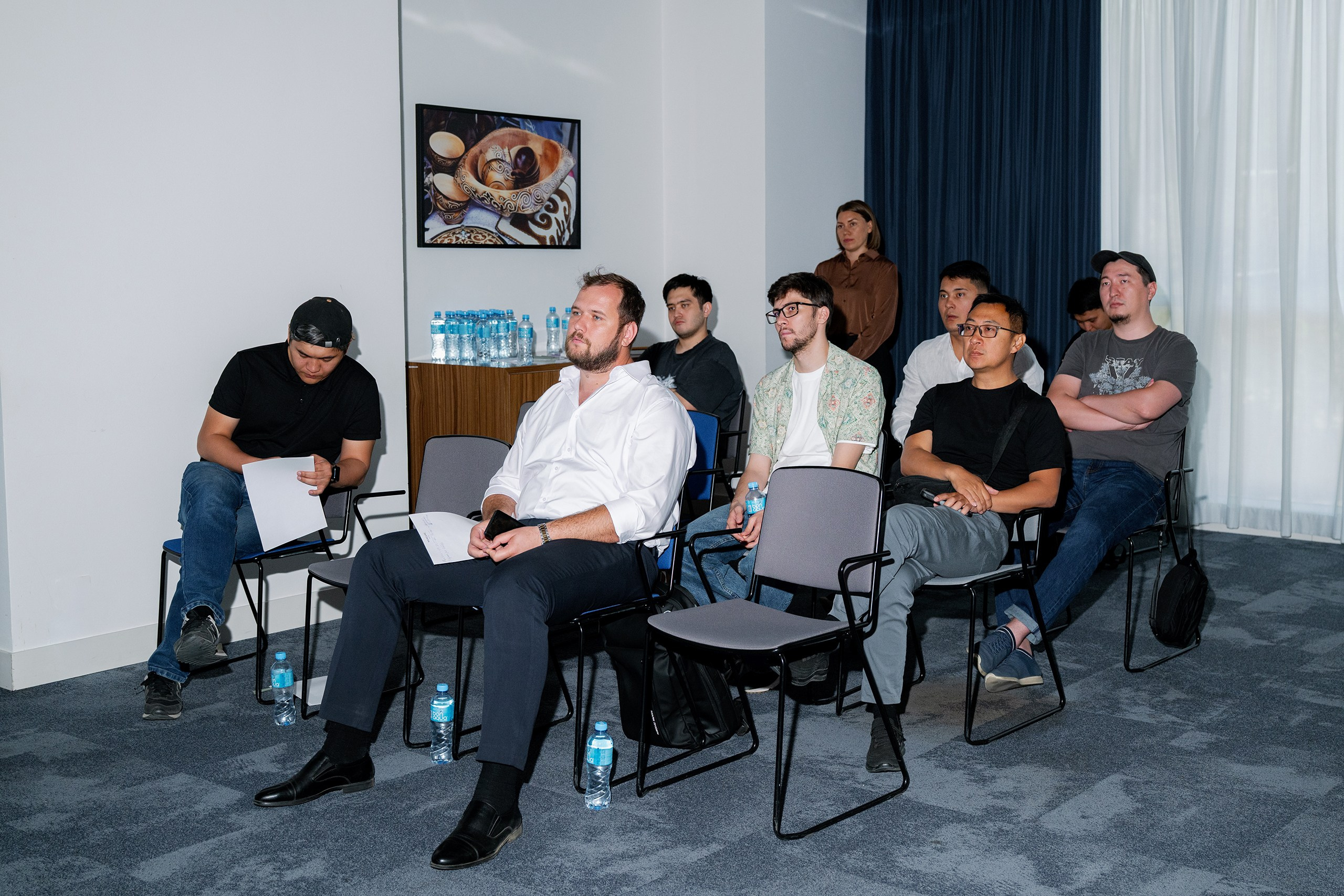 Бизнес завтрак BakoTech&Fortra. Фотограф в Алматы — Алексей Коньков | Репортаж, свадьбы, портреты