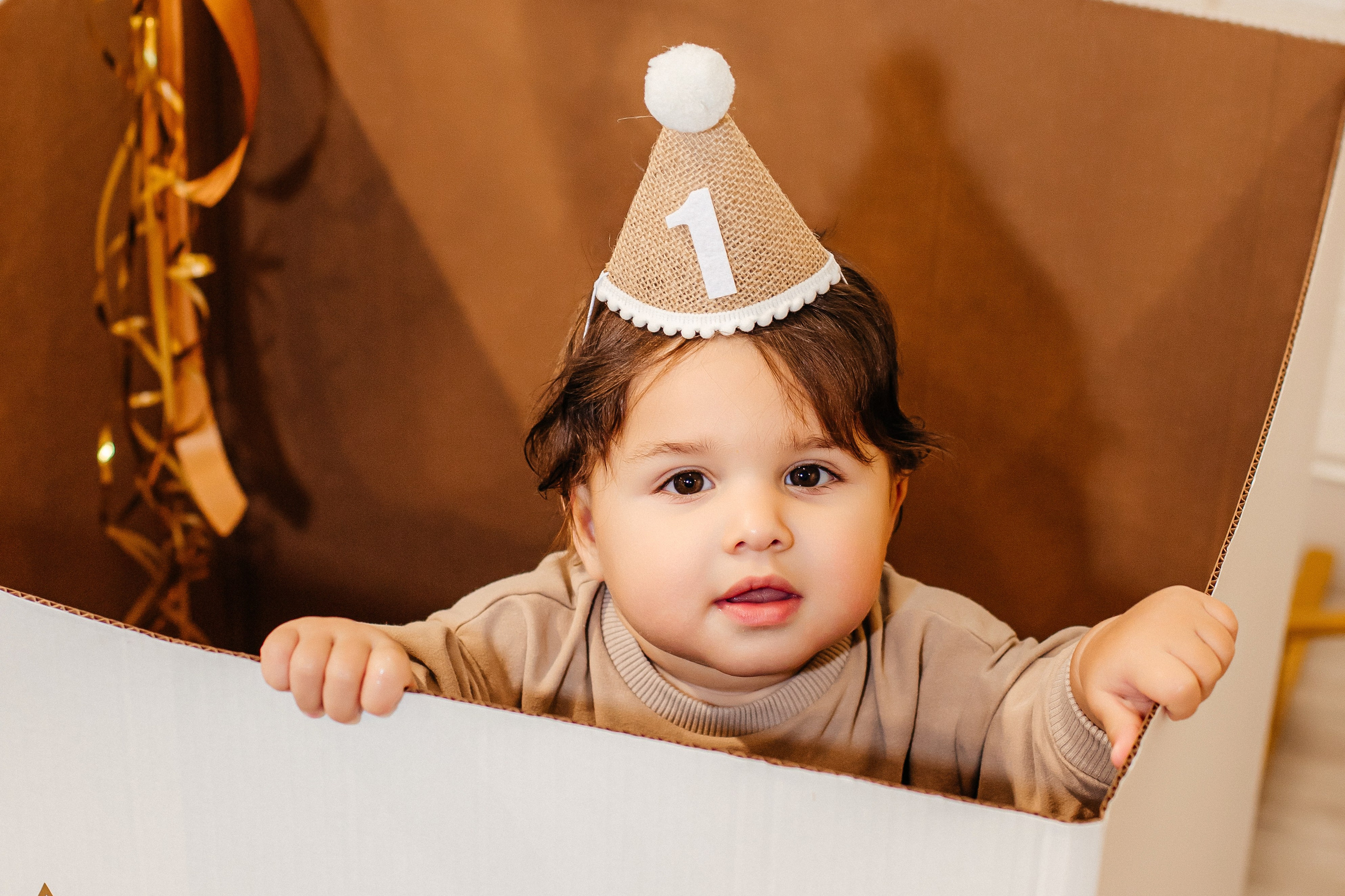 Камилю 1 годик — студия. Elena Sova — семейный и женский фотограф в Санкт-Петербурге