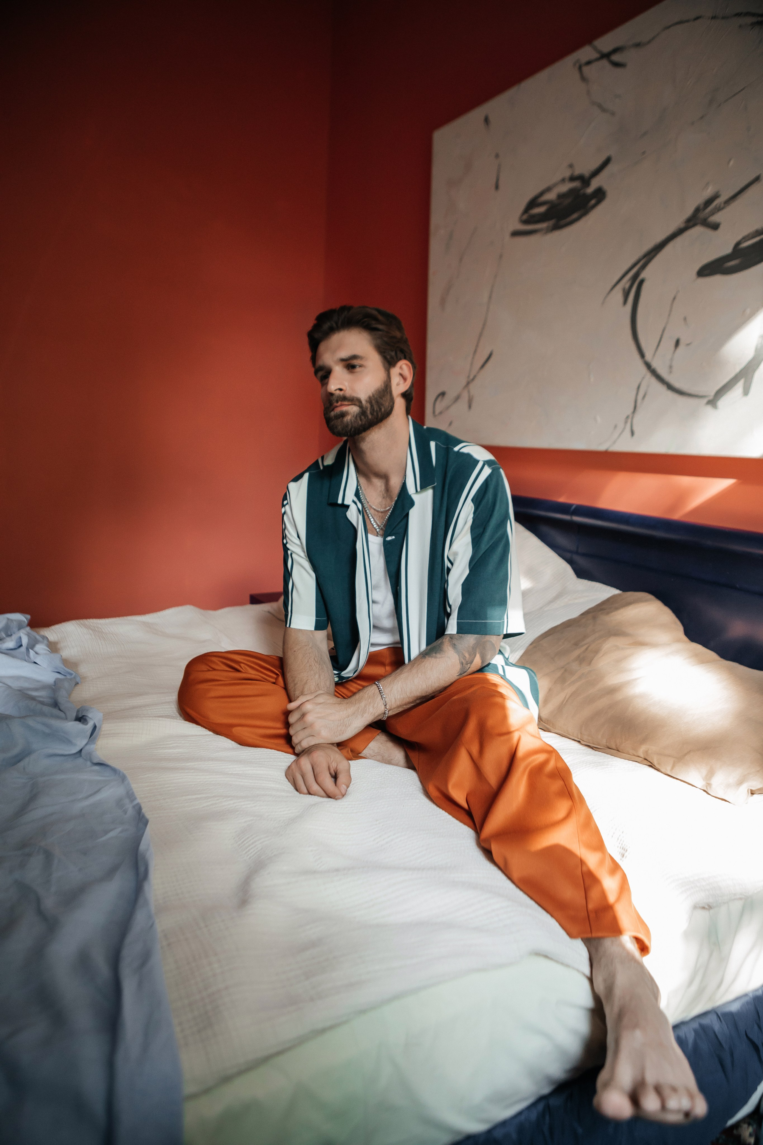 Мужской портрет «мысли не дают мне покоя». Свадебный и семейный фотограф Ибрагимова Мария из Екатеринбурга