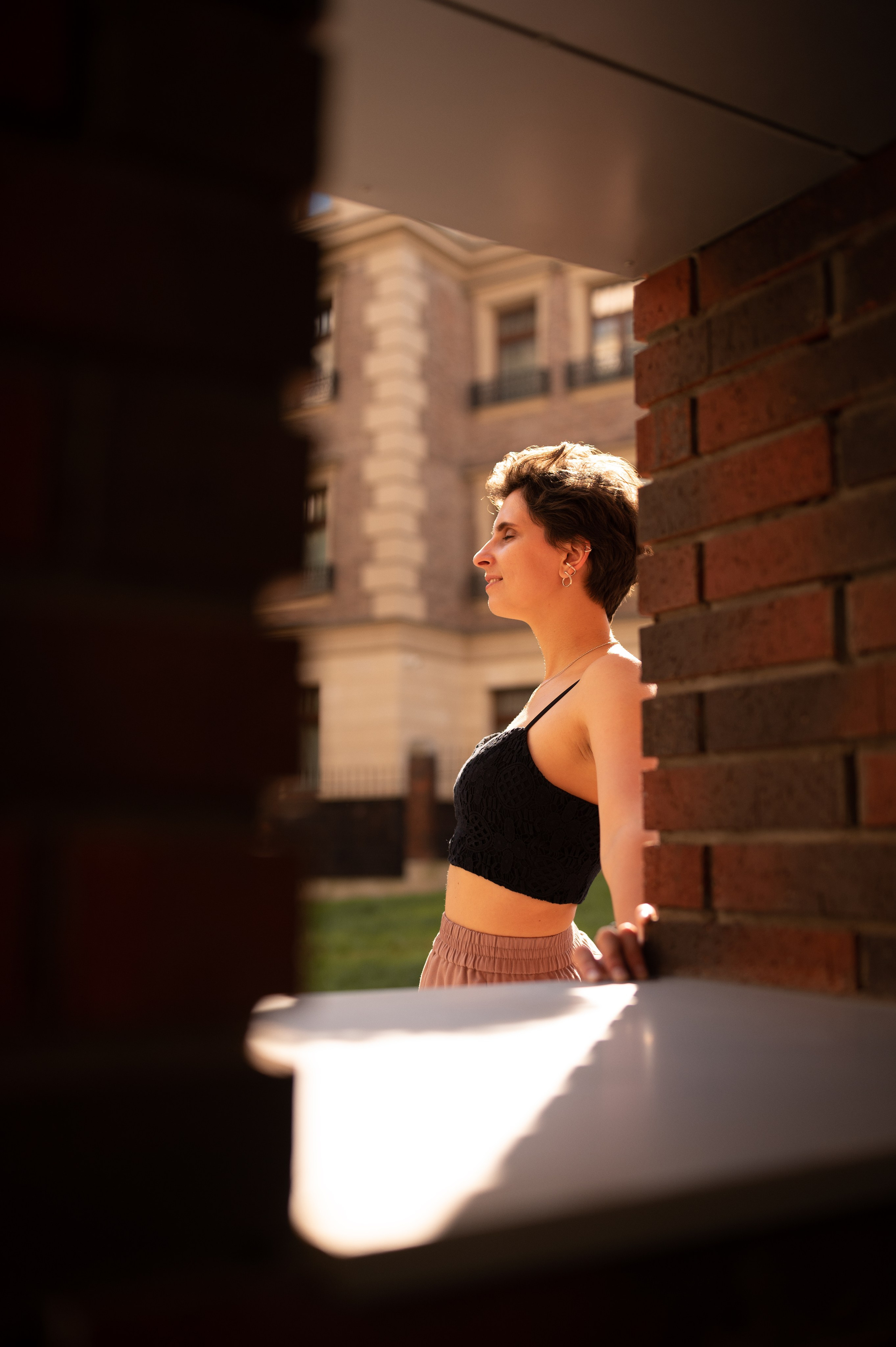 Женский портрет в городе. Семейный и детский фотограф в Москве Анна Оськина