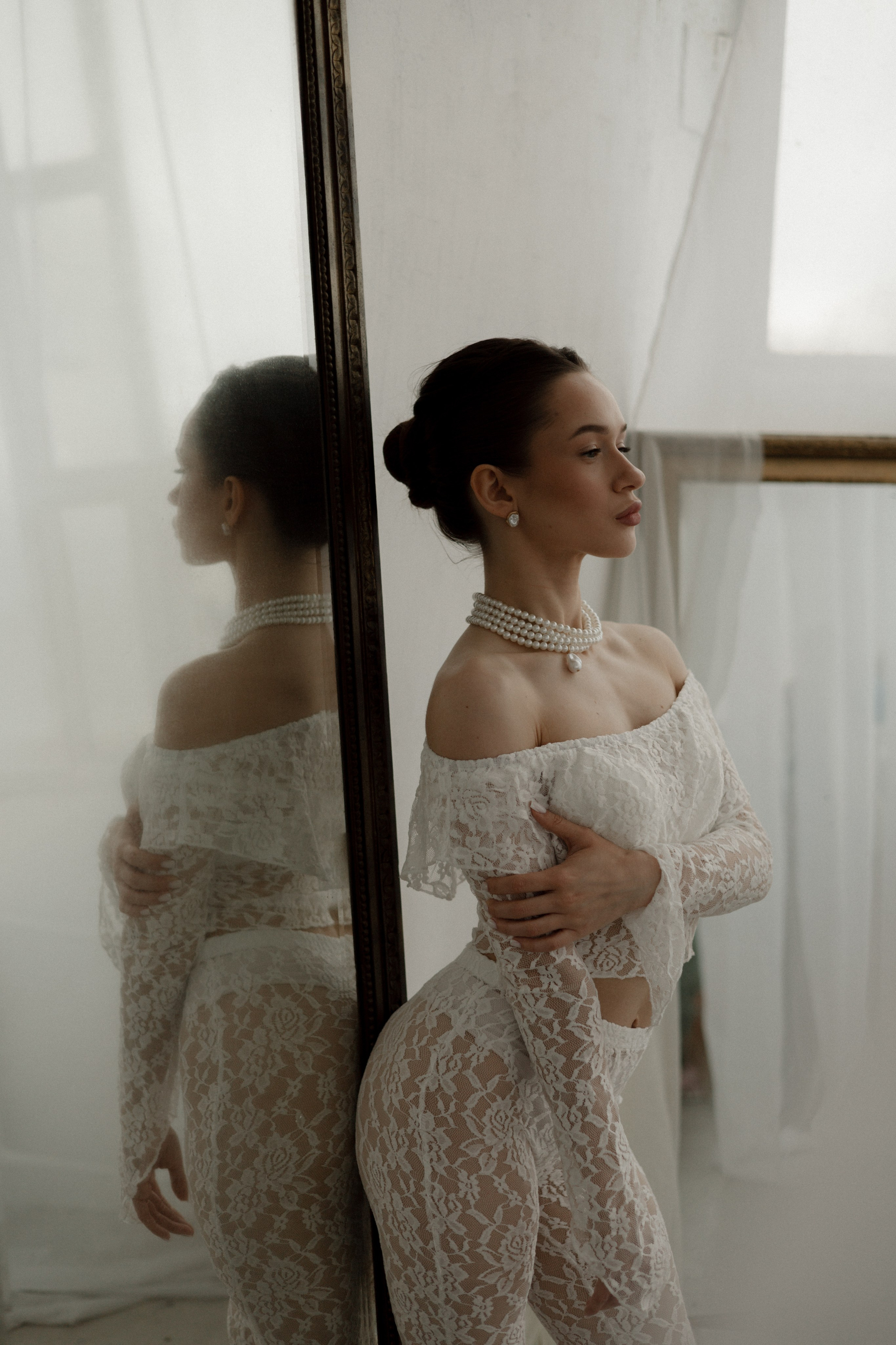 Вуалевый зал-портрет. Портретный/уличный фотограф в Санкт-Петербурге Диана Компаниец