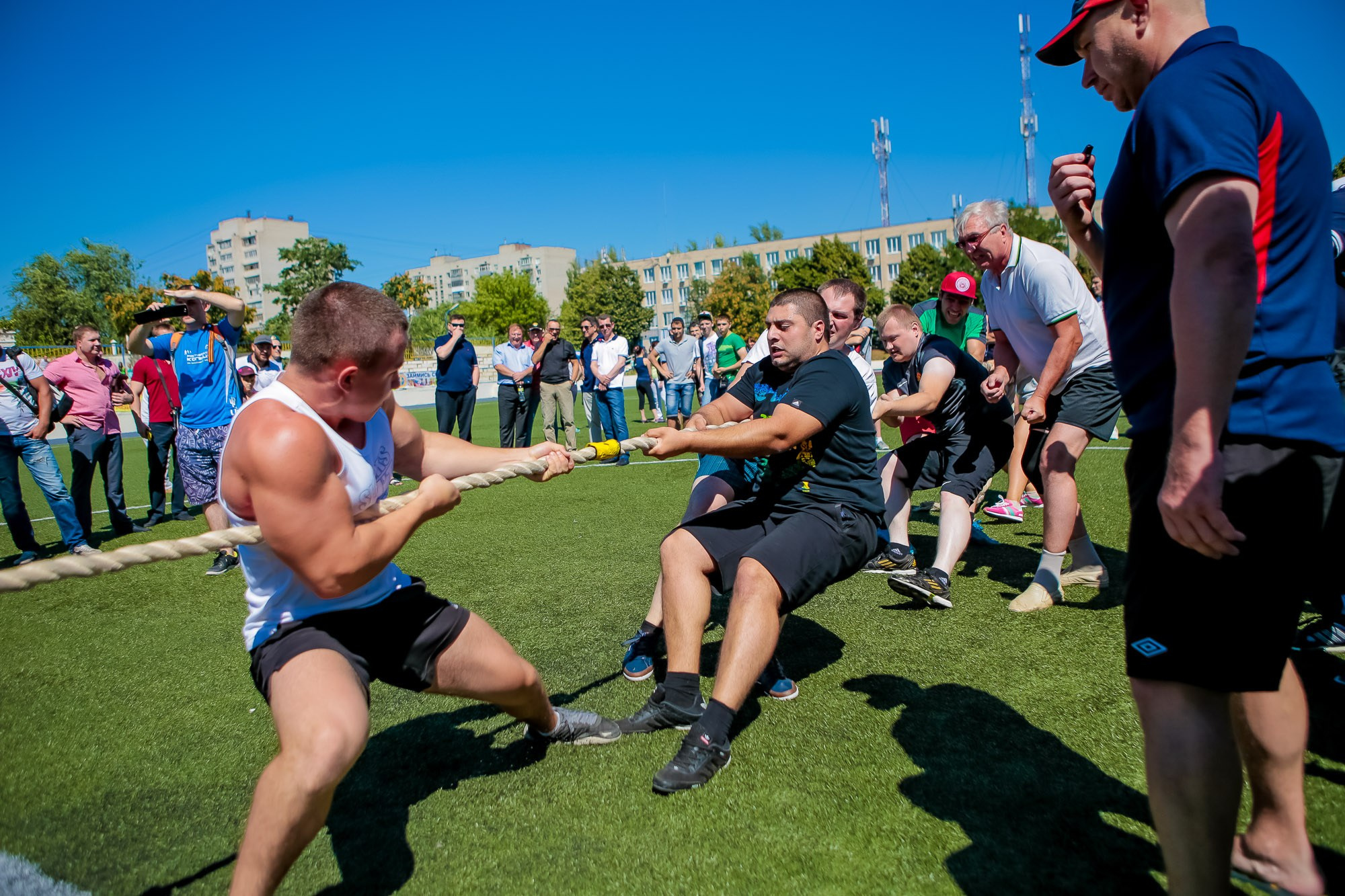 День Физкульт. Максим Матвийченко и Виктория Басова профессионалы своего дела