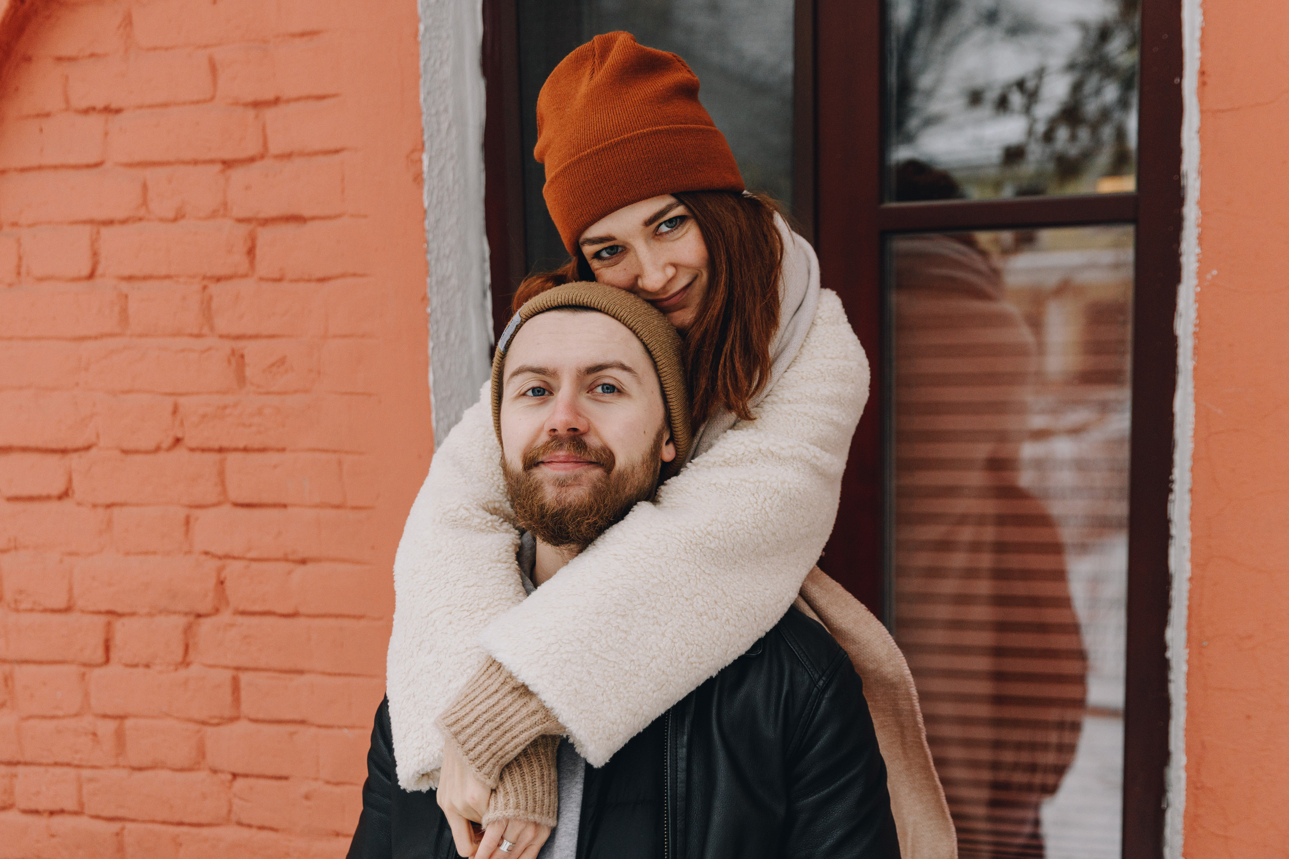 Зимняя фотосессия, лавстори, фотосессия пары. Свадебный фотограф в Москве Кристина Засухина