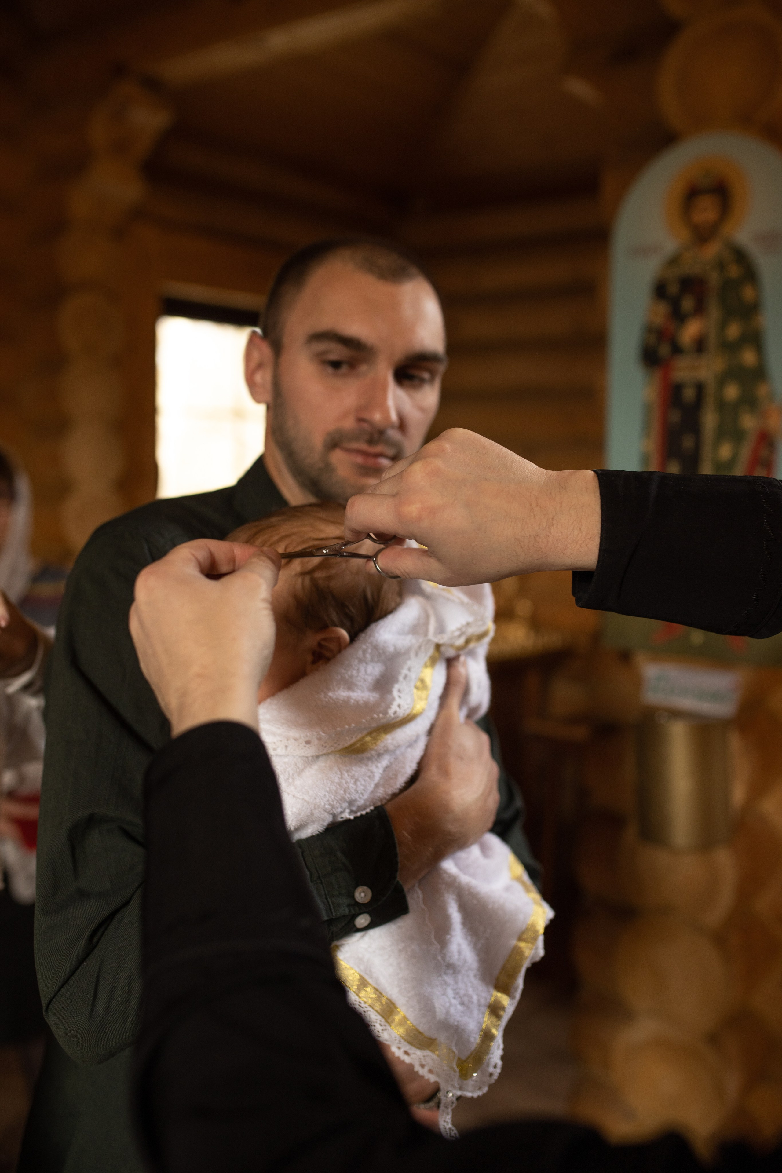Таинство крещения Марка. Фотограф в Железнодорожном и Балашихе