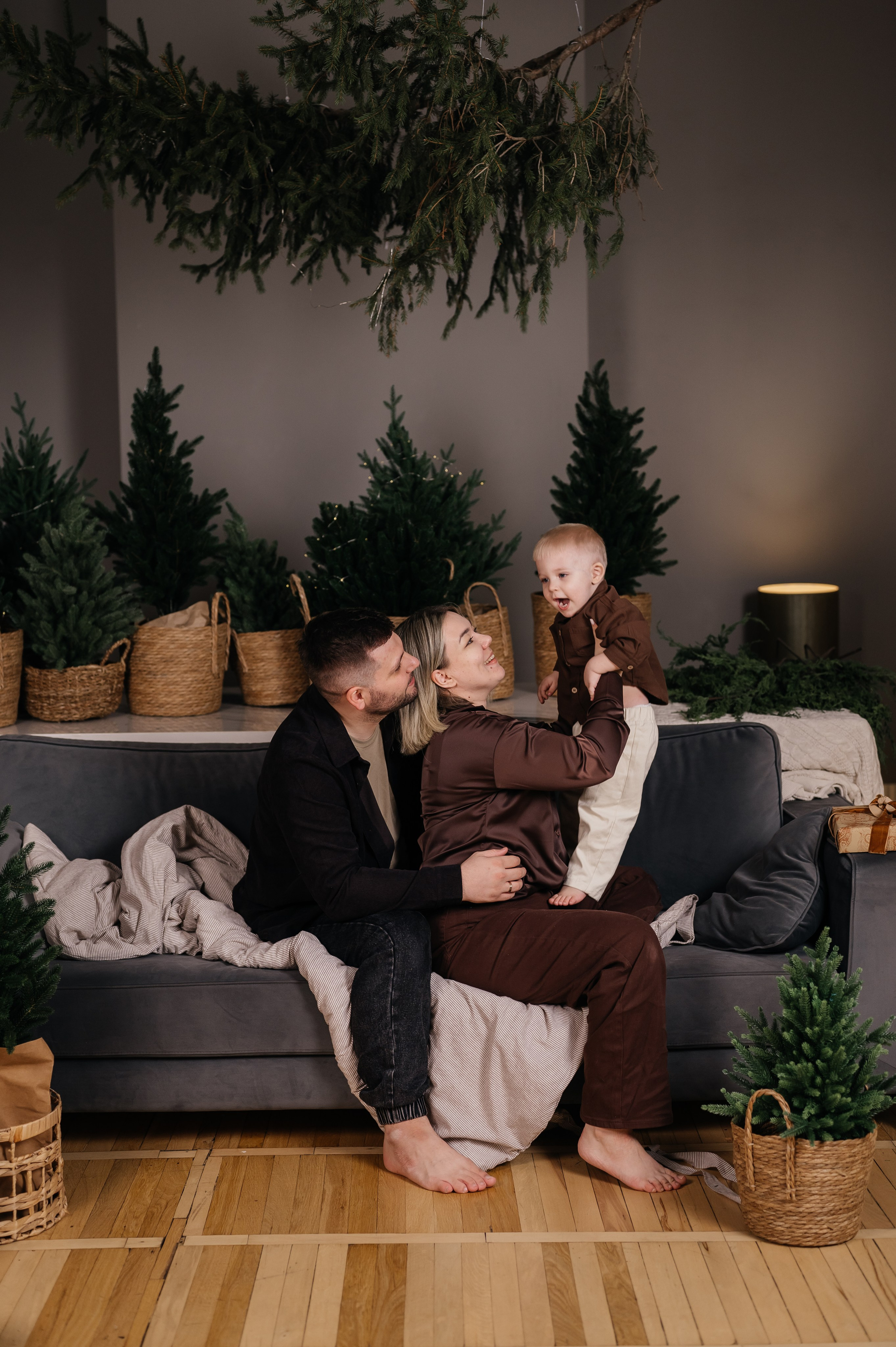 Новогодняя фотосессия. Свадебный и семейный фотограф в Краснодаре Алина Мельник