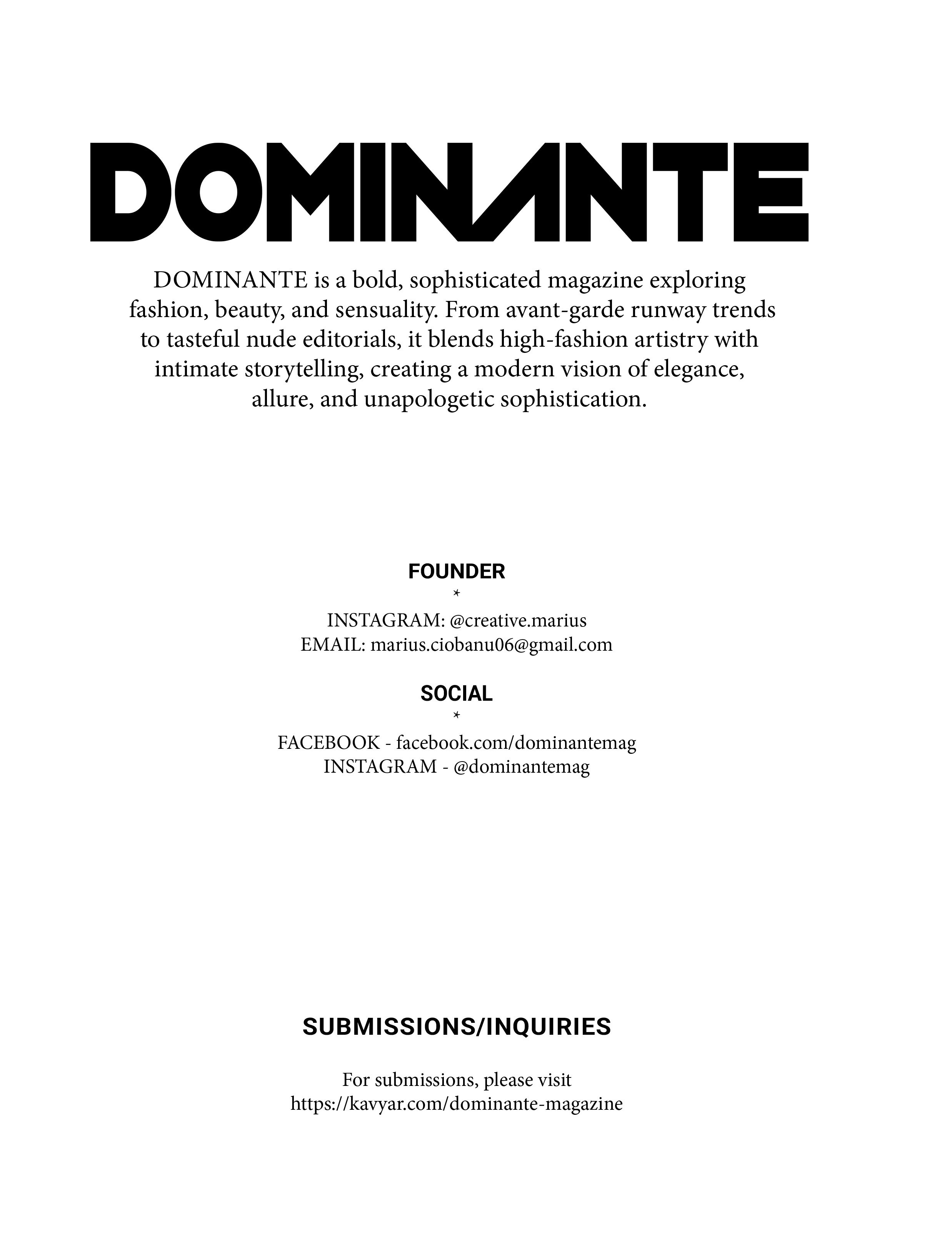 DOMINANTE ARTIST EXPRESSIONS 11 September 2025. Фотограф Ким Наталья в Красноярске