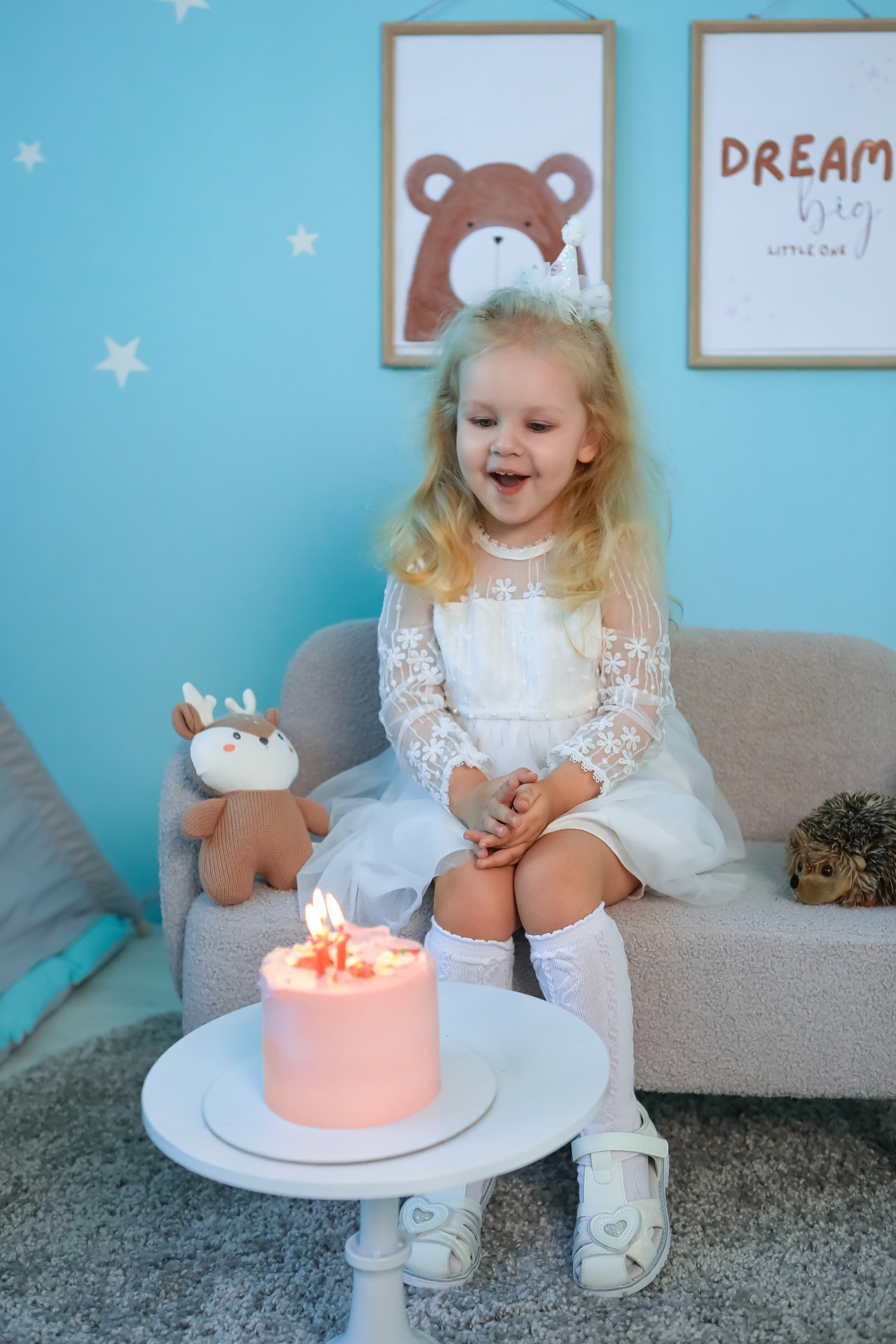 3 годика Леночке. Фотограф г. Хабаровск. Семейные и индивидуальные съёмки