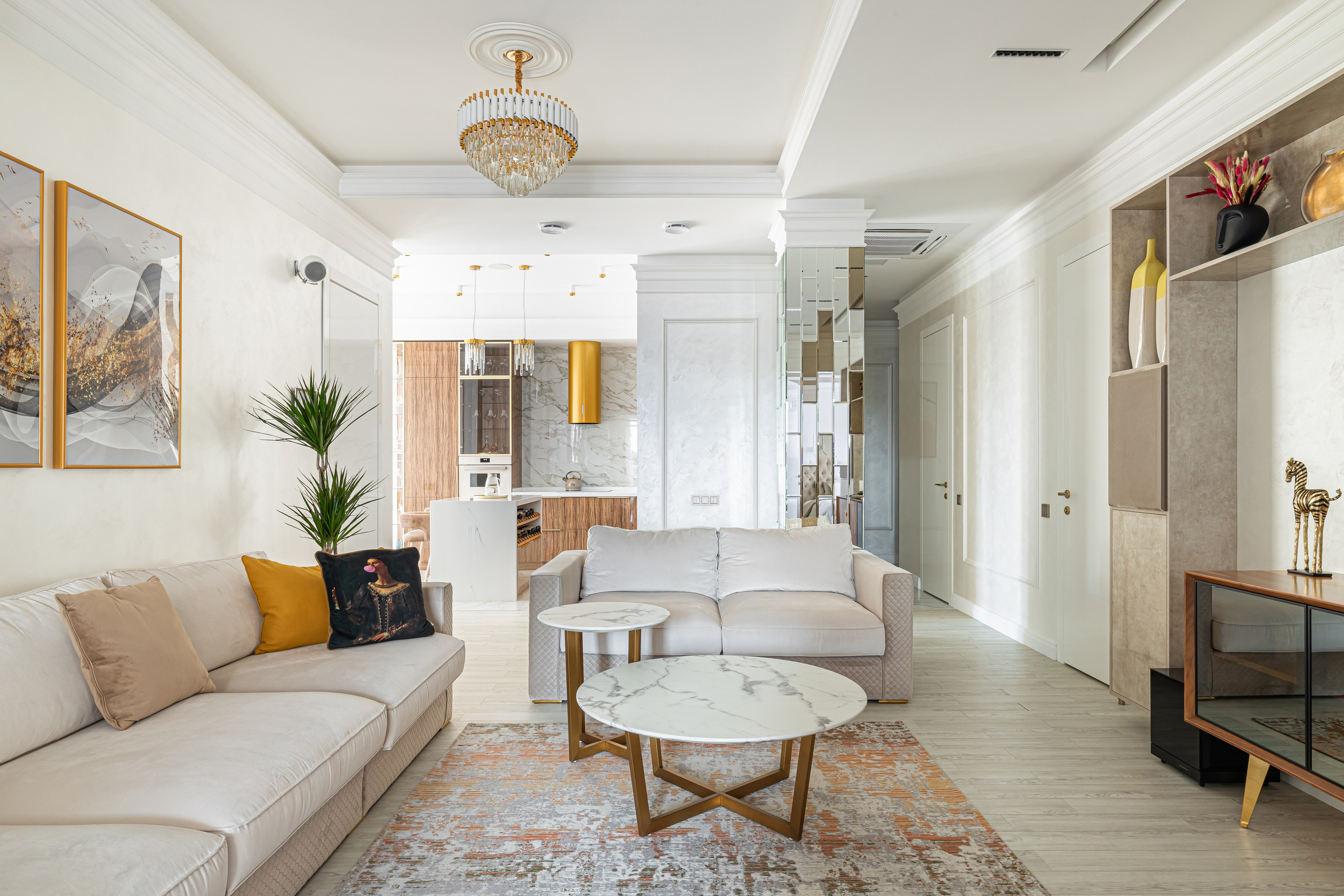 3-х комнатная квартира. Дизайнер Андрей Андреевский. Иван Благушин. Интерьерный и архитектурный фотограф в Москве и Санкт-Петербурге