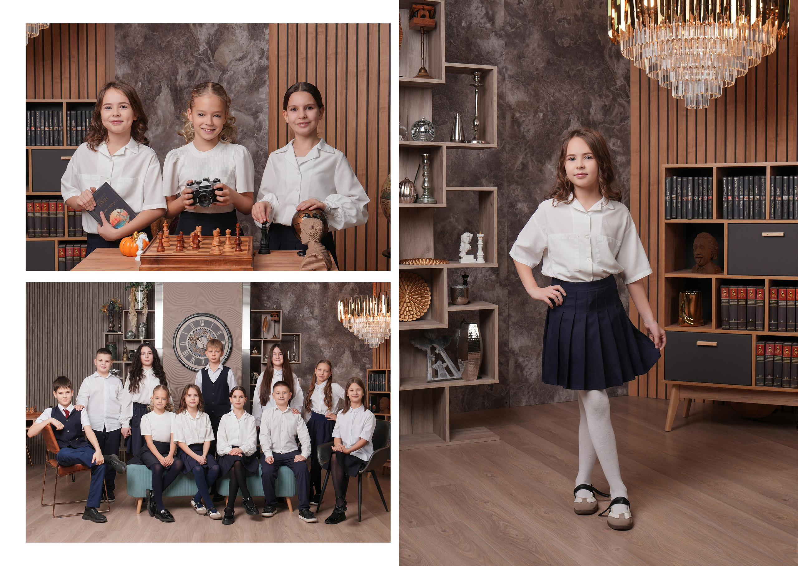 ШКОЛА 100 4 Е. Красивый выпускной альбом в Краснодаре