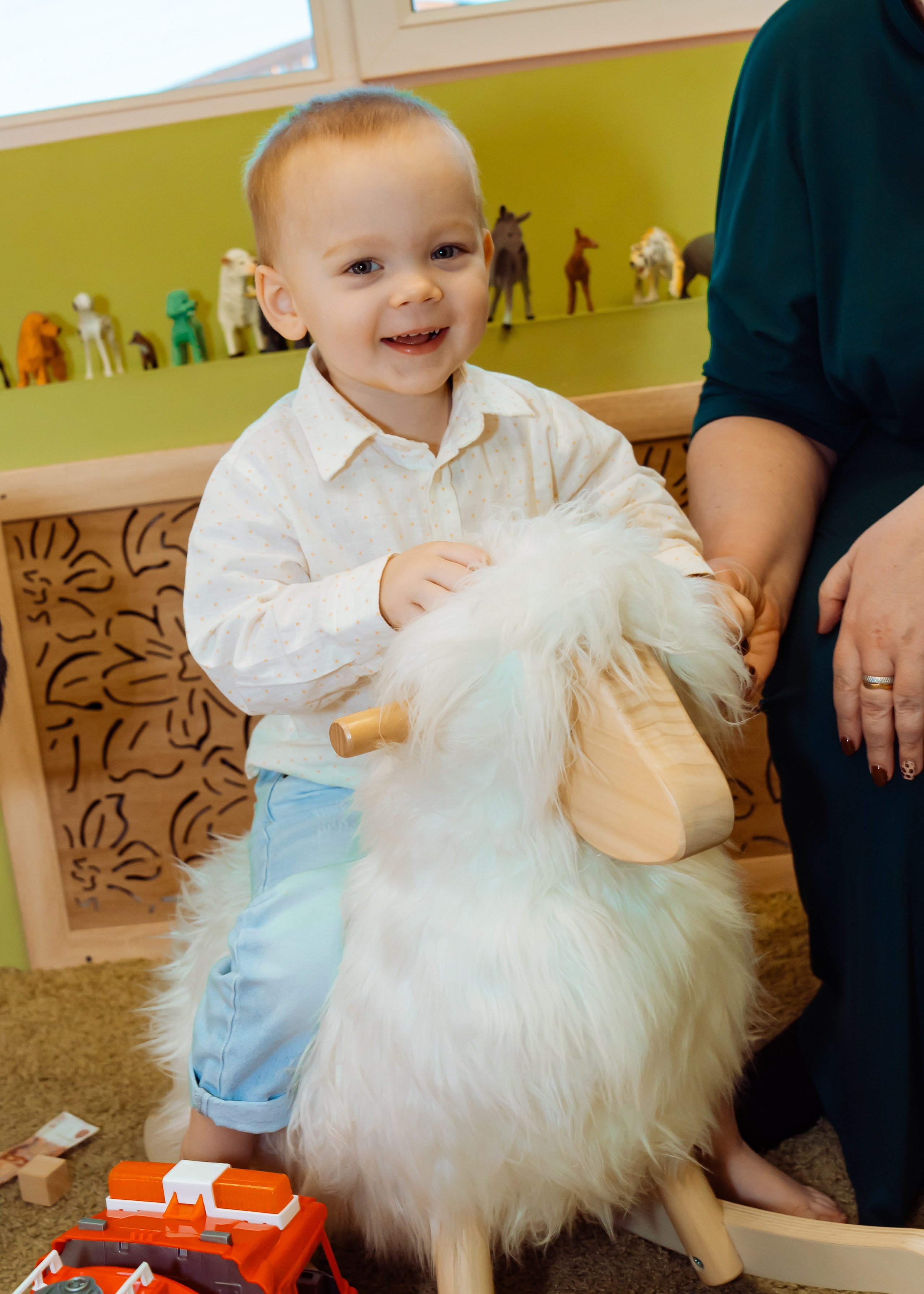 Карамелька в гостях у Романа. Крамер Юлиана детский и семейный фотограф