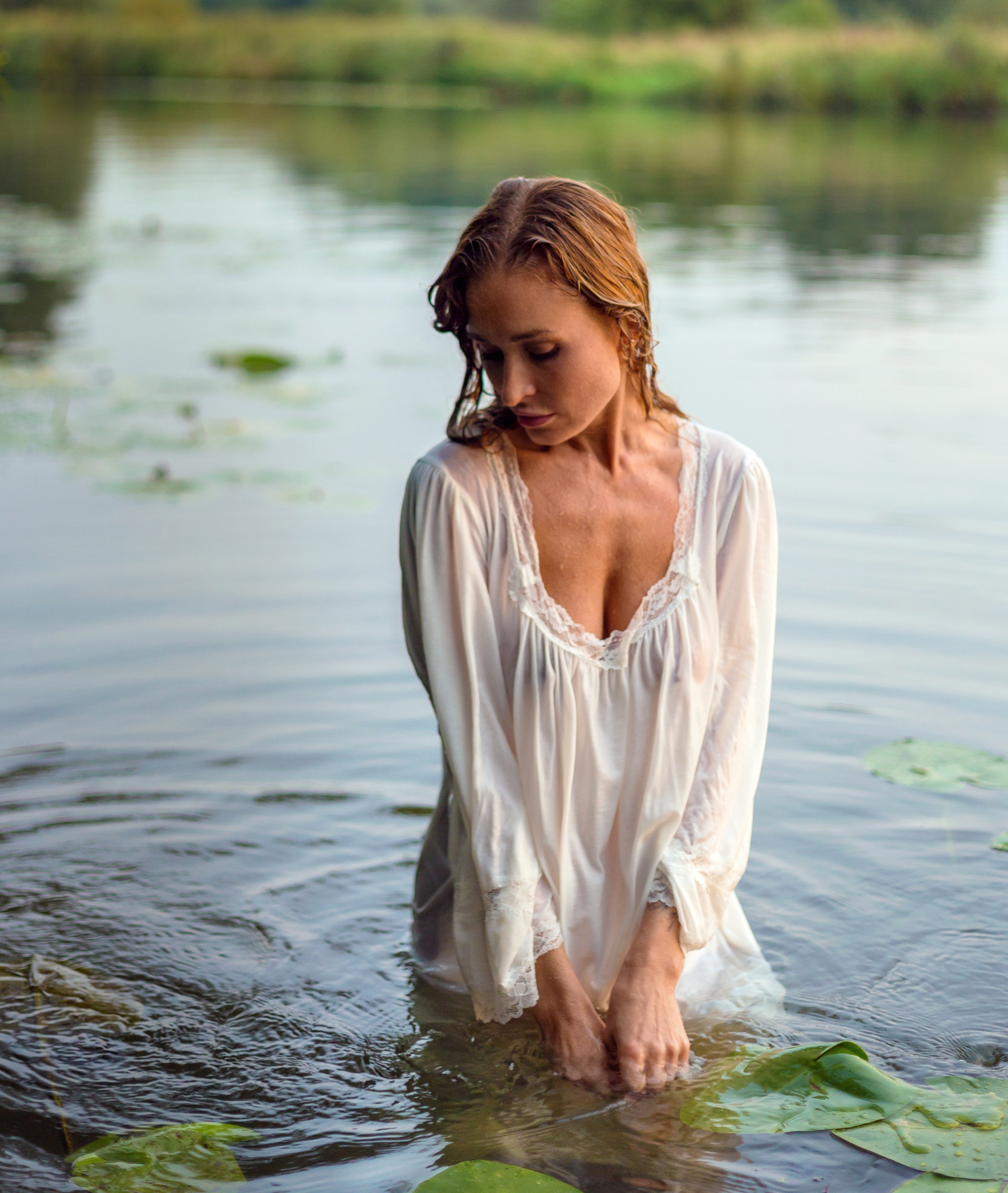 Улица & природа. Модель Москва каталожная и творческая съемка Anna Antlers