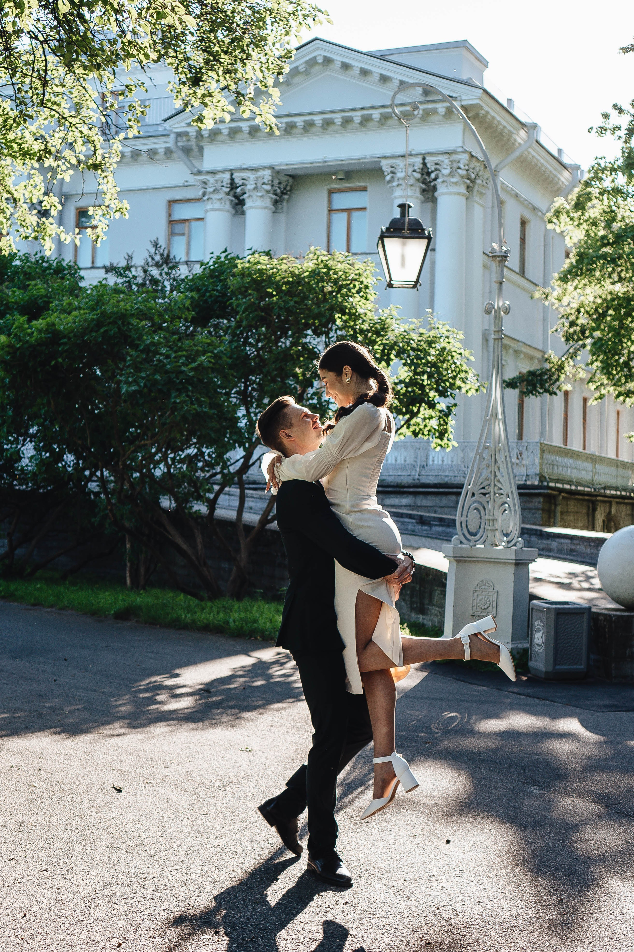 СВАДЕБНАЯ СЬЕМКА НА РАССВЕТЕ НА ЕЛАГИНОМ ОСТОРОВЕ. Профессиональный фотограф, Санкт-Петербург — Виктория Богомолова