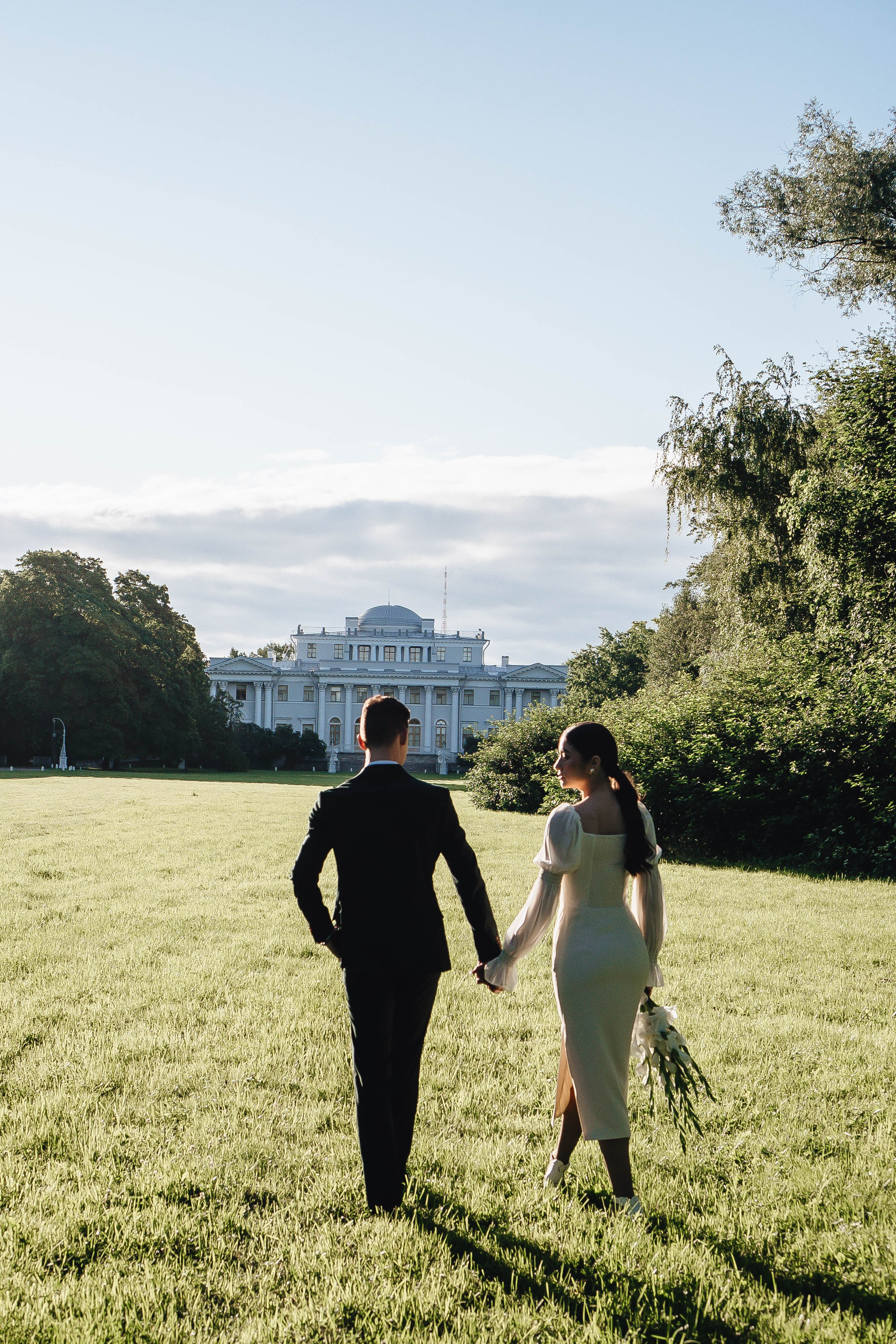 СВАДЕБНАЯ СЬЕМКА НА РАССВЕТЕ НА ЕЛАГИНОМ ОСТОРОВЕ. Профессиональный фотограф, Санкт-Петербург — Виктория Богомолова