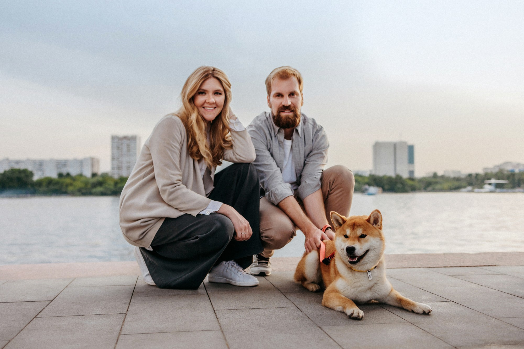 Аня, Влад и Ики. Фотограф-анималист Елена Радченко, Москва
