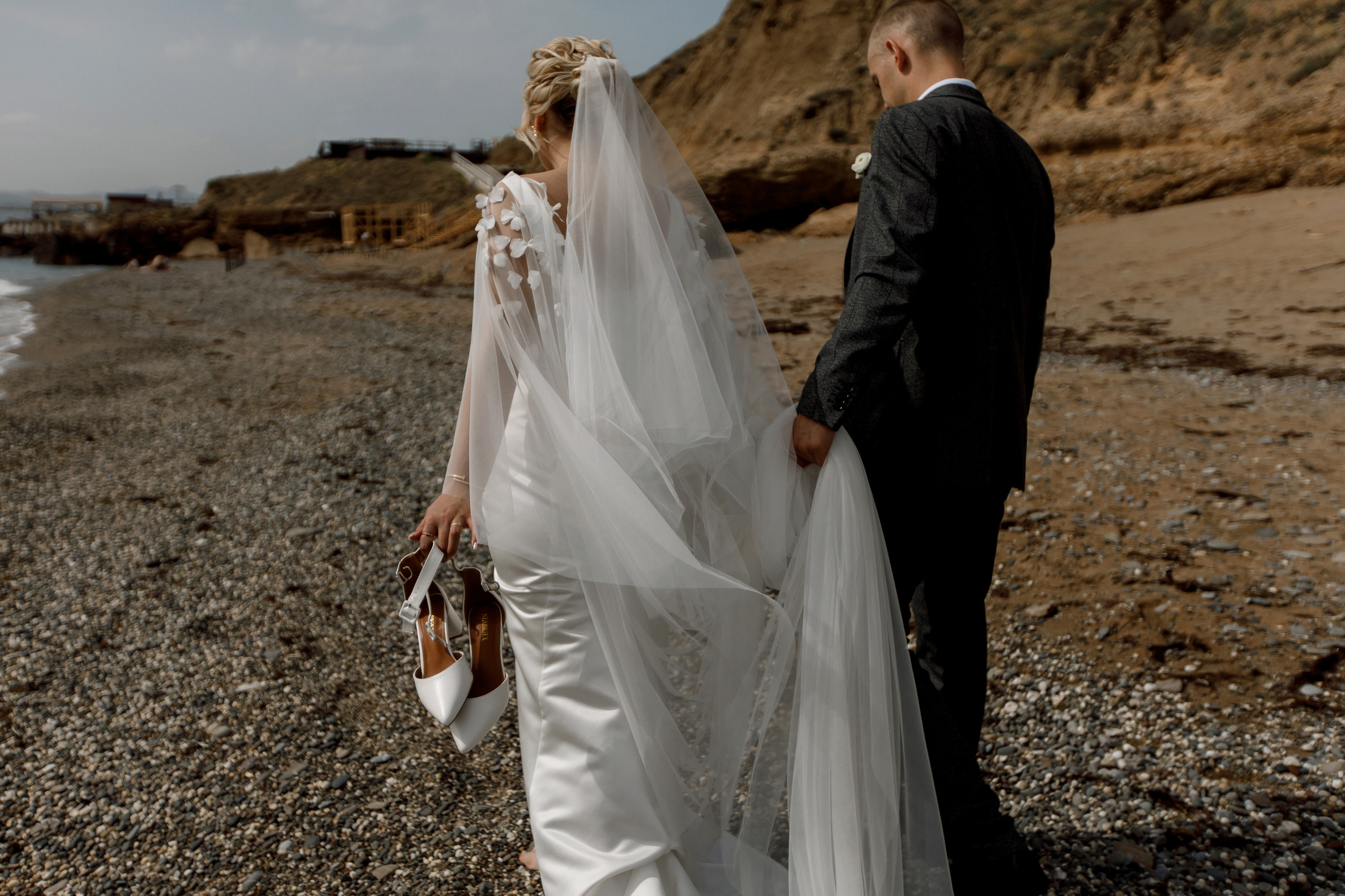 Денис и Алина. Белый замок. Фотограф Анна Лейман. Севастополь