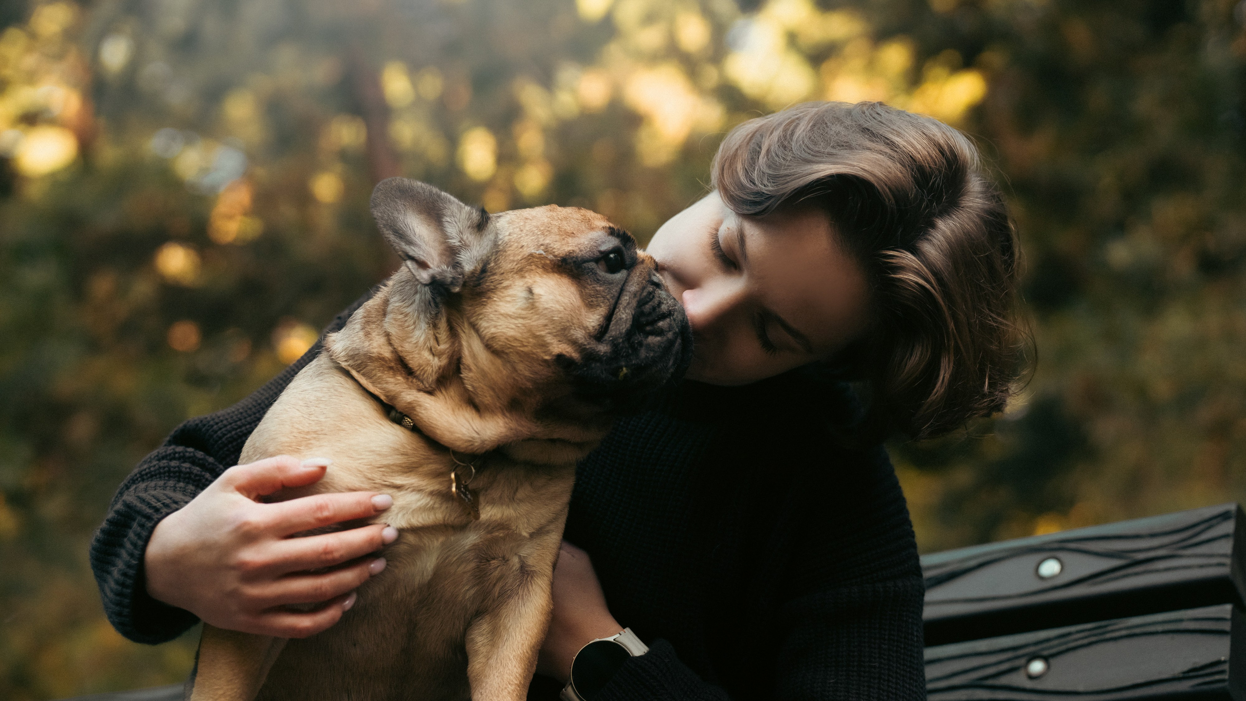 Анастасия и Бенц. Фотограф анималист в Москве и Санкт-Петербурге Свиридова Анна