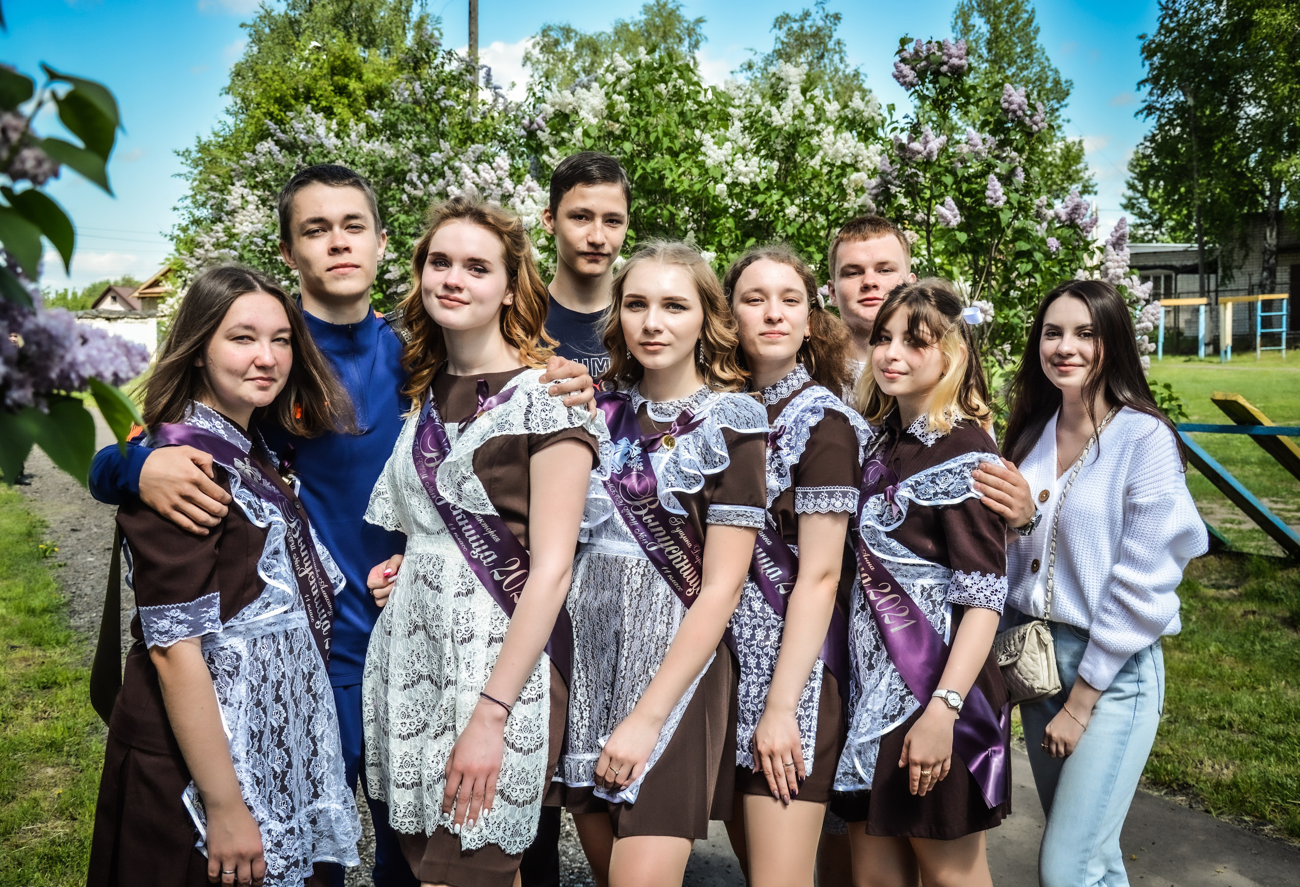 Фотосессия последний звонок в школе. Фотограф Макс Огурцов в Нижнем Новгороде