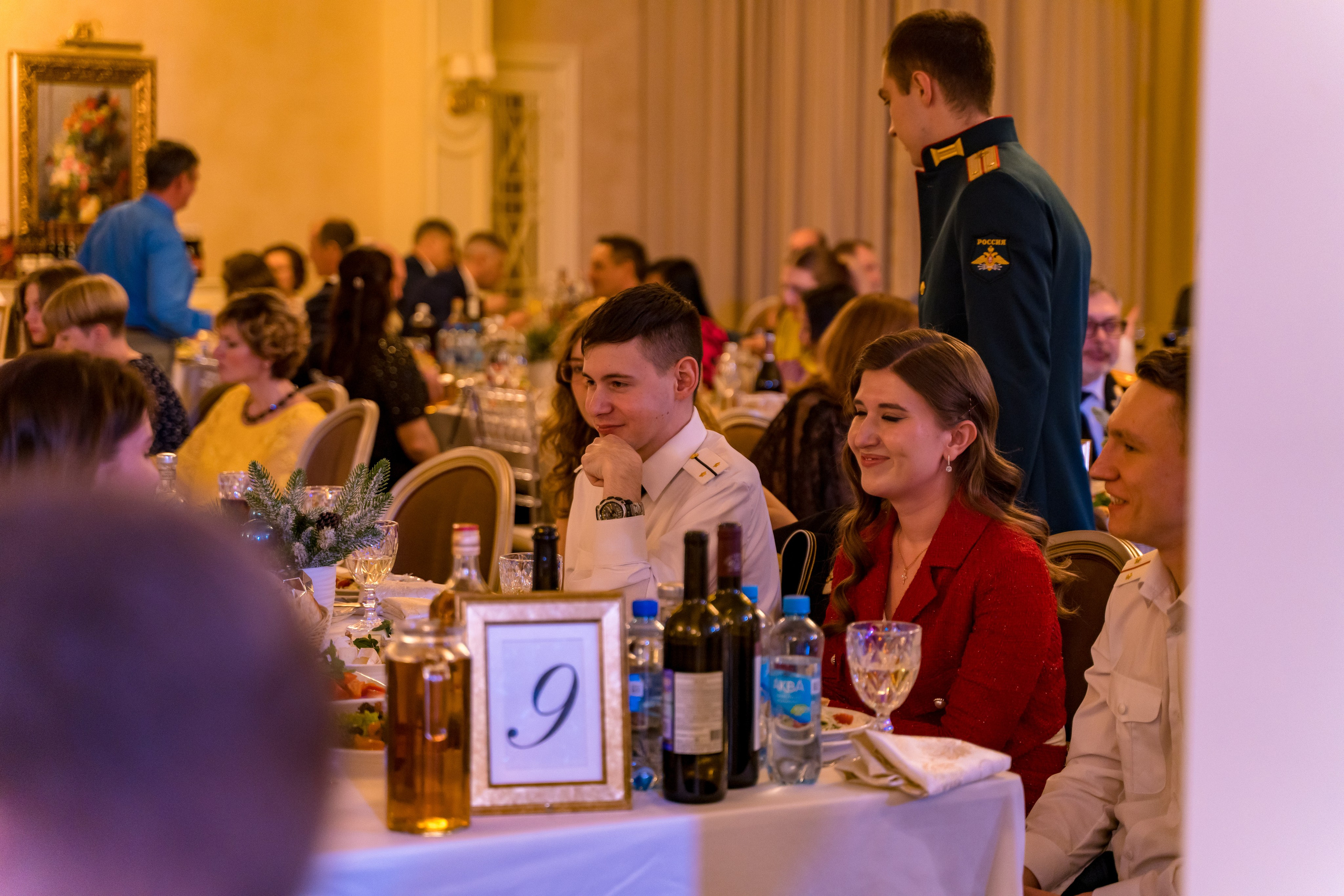 Фотосъемка выпуска военной академии и вручение дипломов