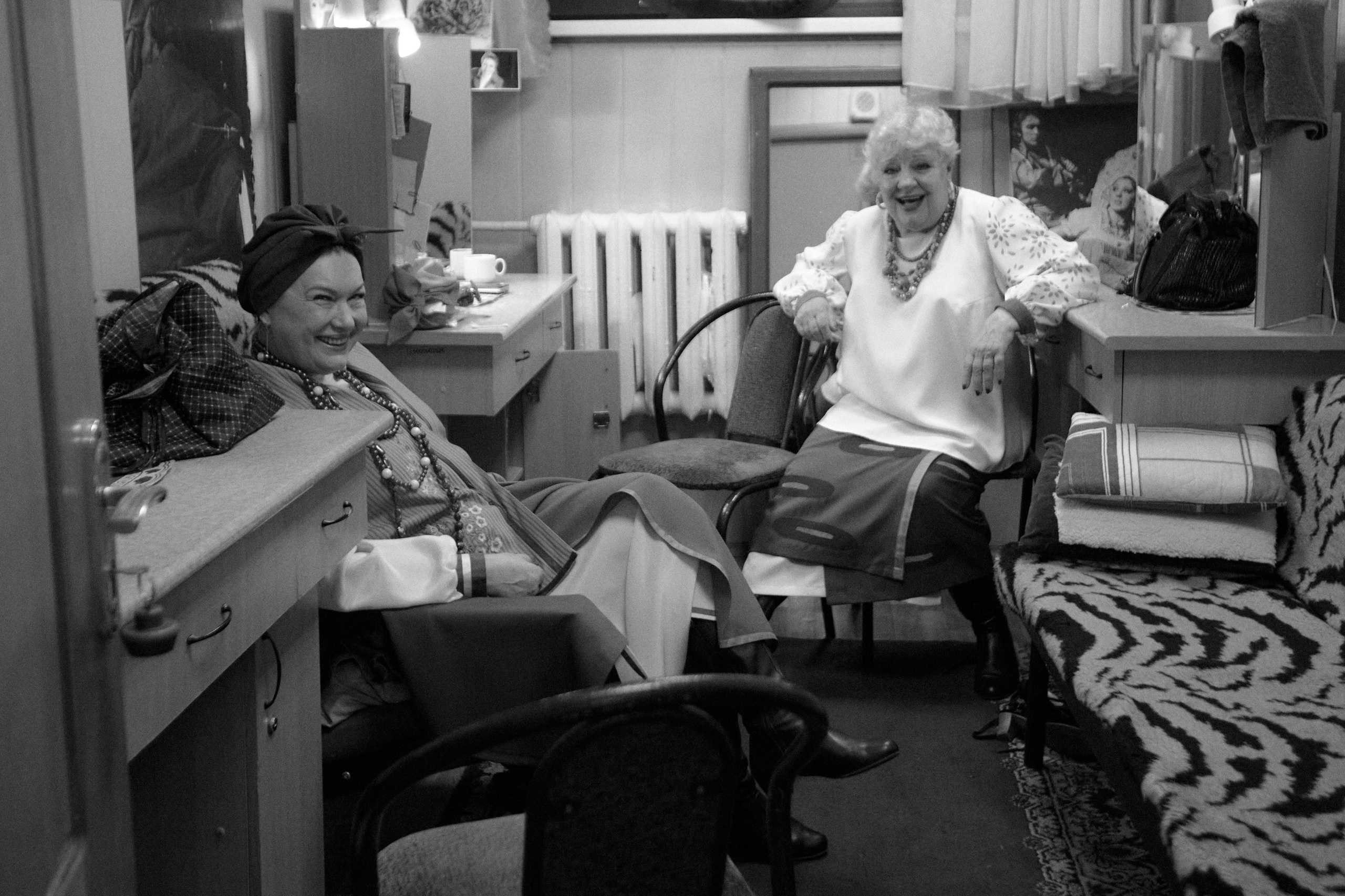 За кулисами. Фотограф Юлия Маринина