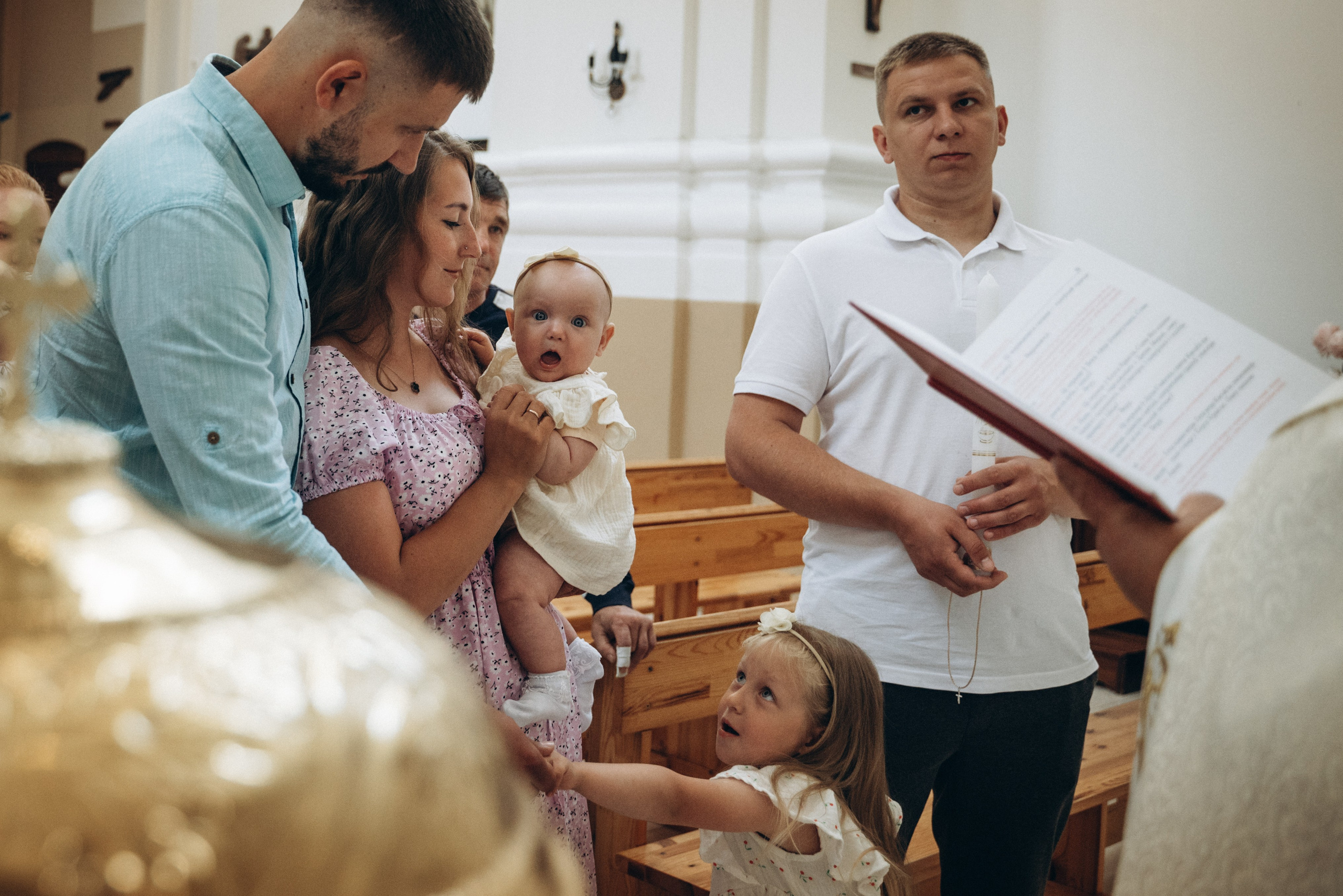 Крещение Леи (костёл в Заславле). Семейный фотограф в Минске Дарья Дреко