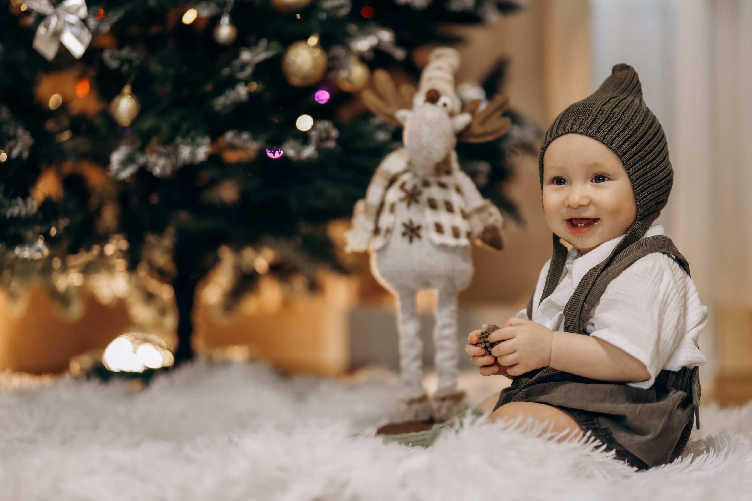 Первая Елка 🎄 для маленького Леши. Детский и Семейный фотограф Елена Карпушина