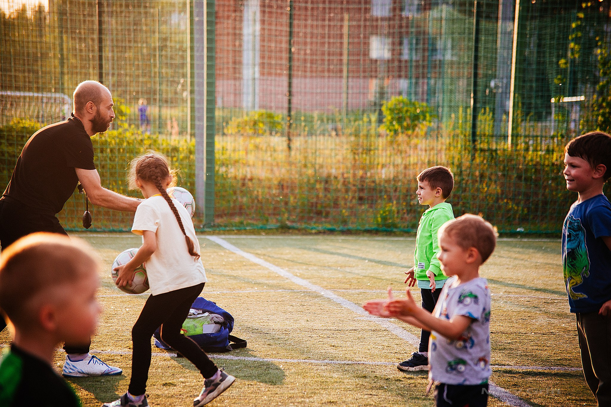 Детский футбол. Тренировка. Детский и семейный фотограф, фотограф мероприятий Нижний Новгород