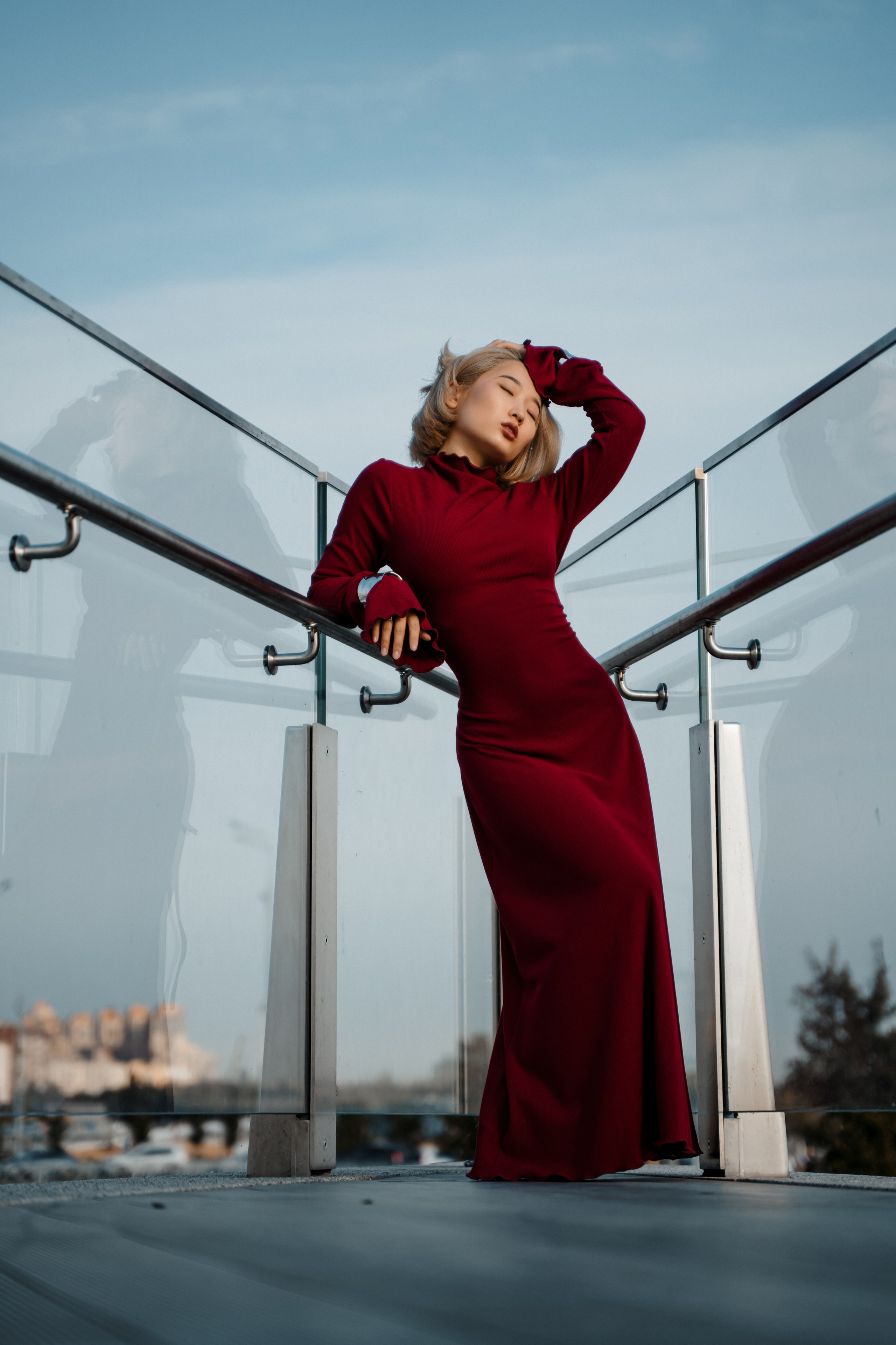 Ким Ирина. Лахта центр. Портретный фотограф в Санкт-Петербурге Дмитриева Наталия