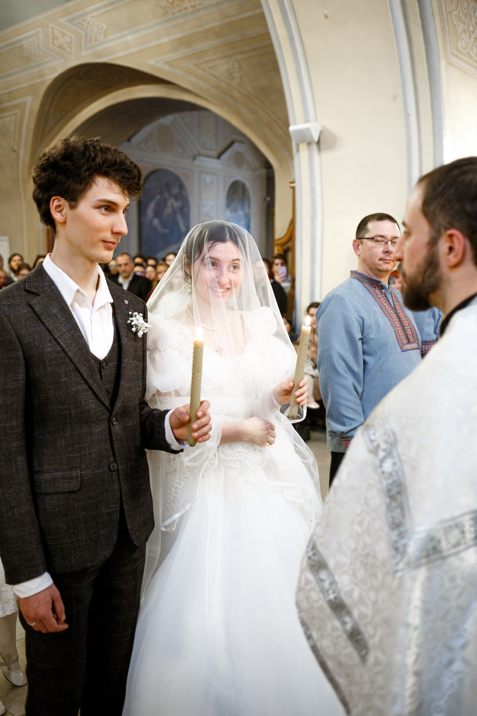 Венчание в храме Космы и Дамиана в Шубине