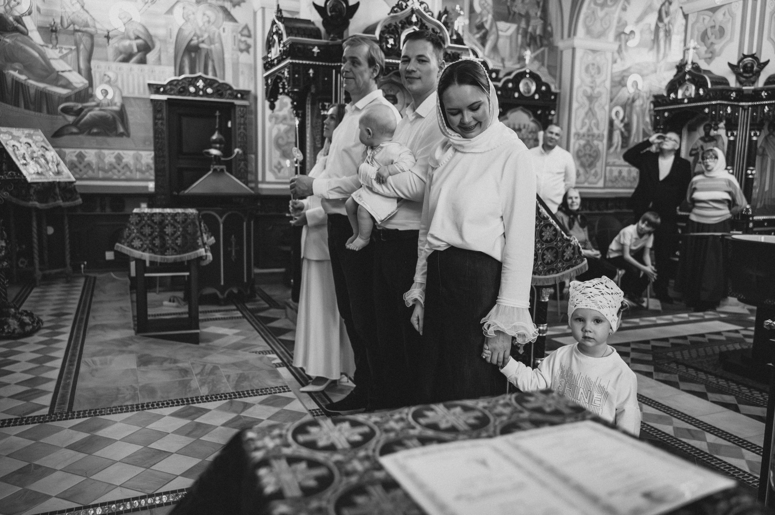 Крещение Фёдора (Храм Всех Святых) криптовый. Семейный фотограф в Минске Дарья Дреко