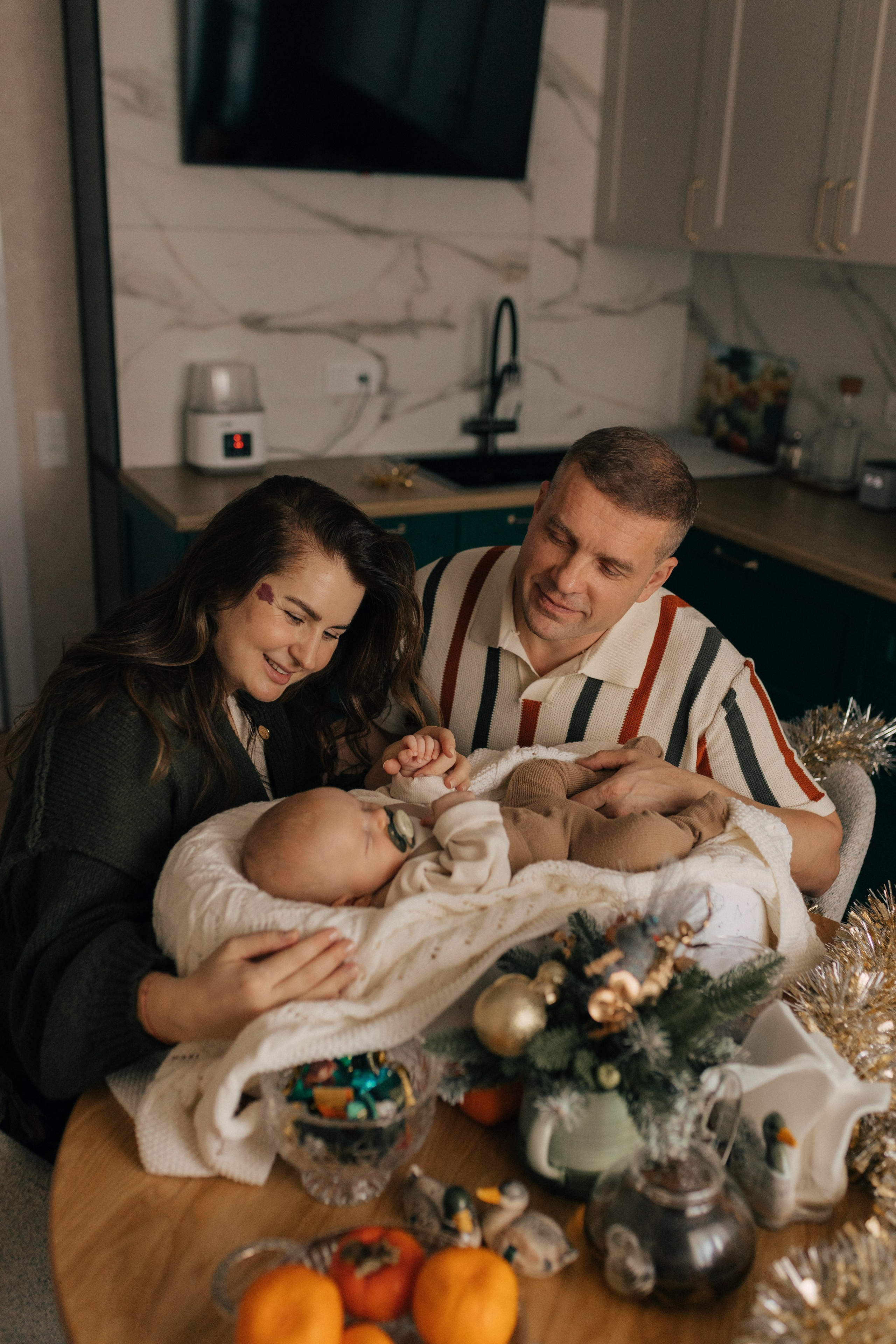 Первое Рождество Ярослава. Семейный фотограф в Новороссийске и Анапе Александра Яковлева