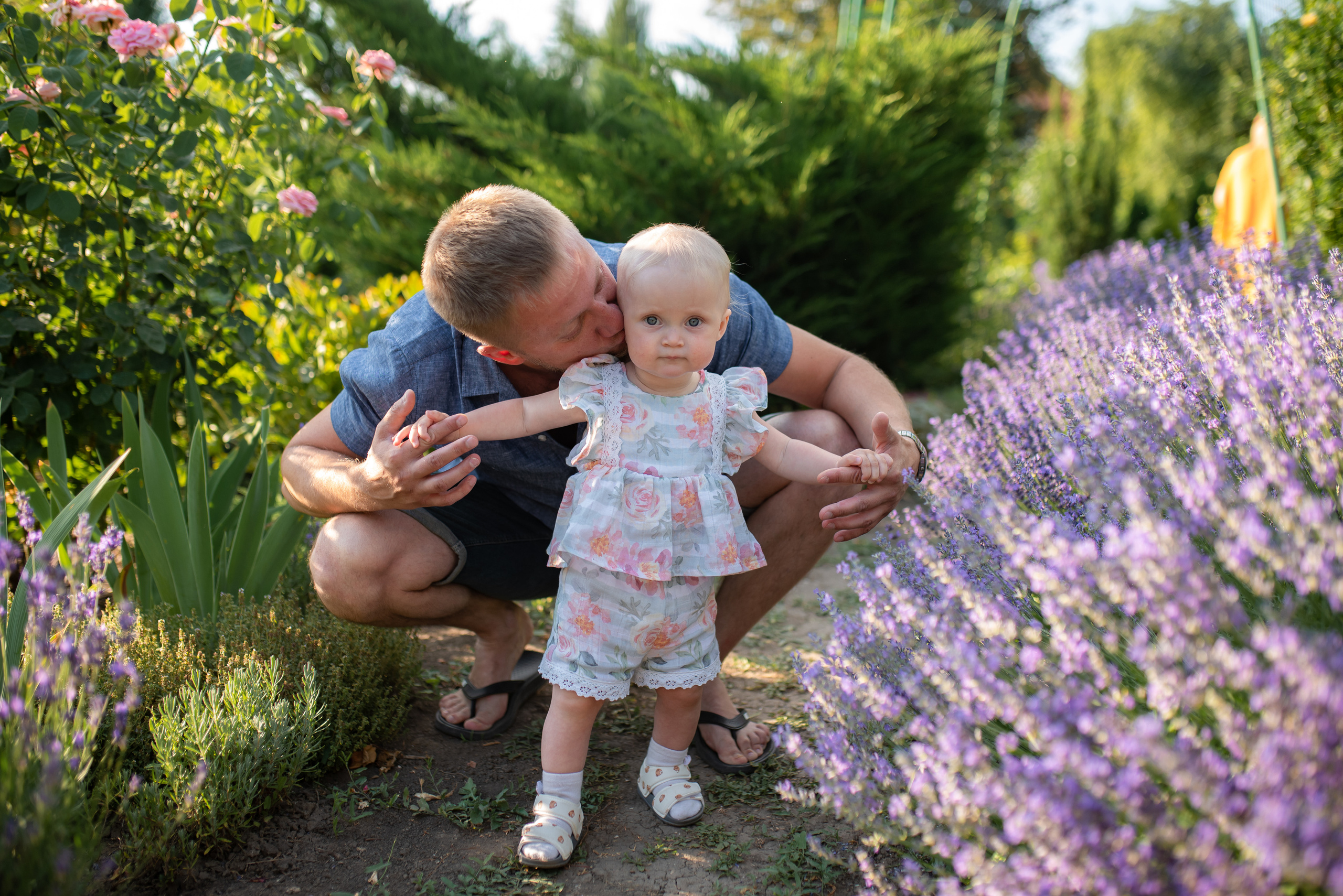Про нежность в лавандовых облаках💜🧡. Семейный фотограф в Ростове-на-Дону Мария Панарина