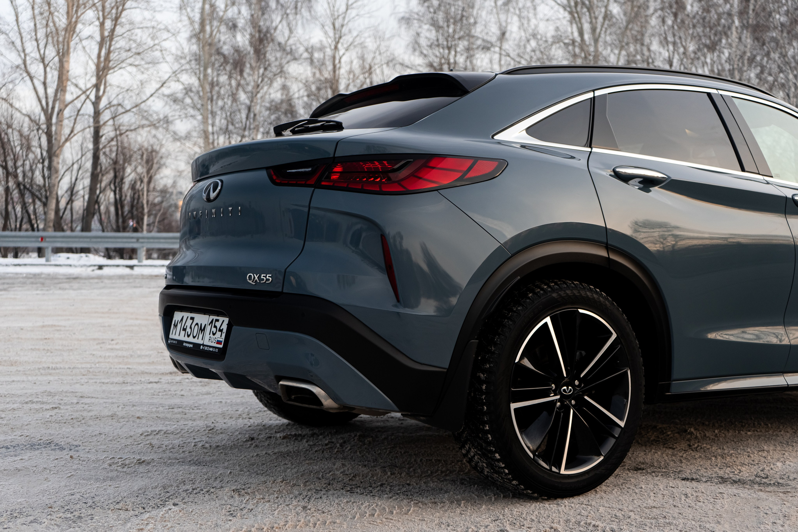 INFINITI QX55. Фотограф в Новосибирске Владислав Унтерберг