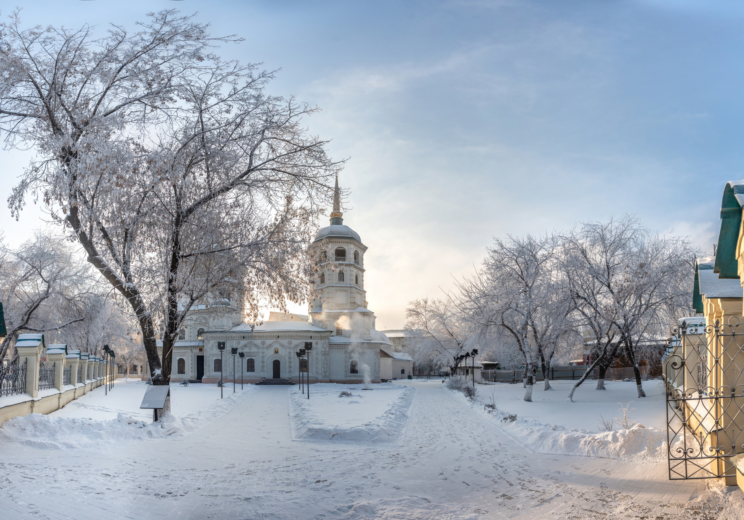Зимний Иркутск. Фотограф Лара Кучина