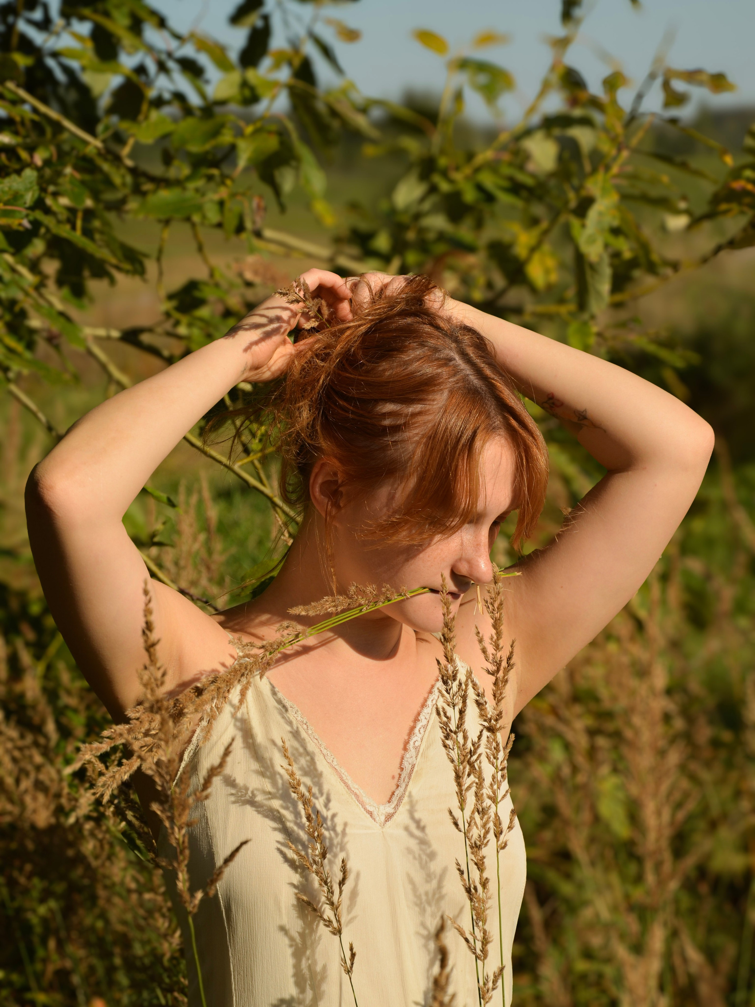 Колосья. Фотограф СПб | Лесная фотосессия