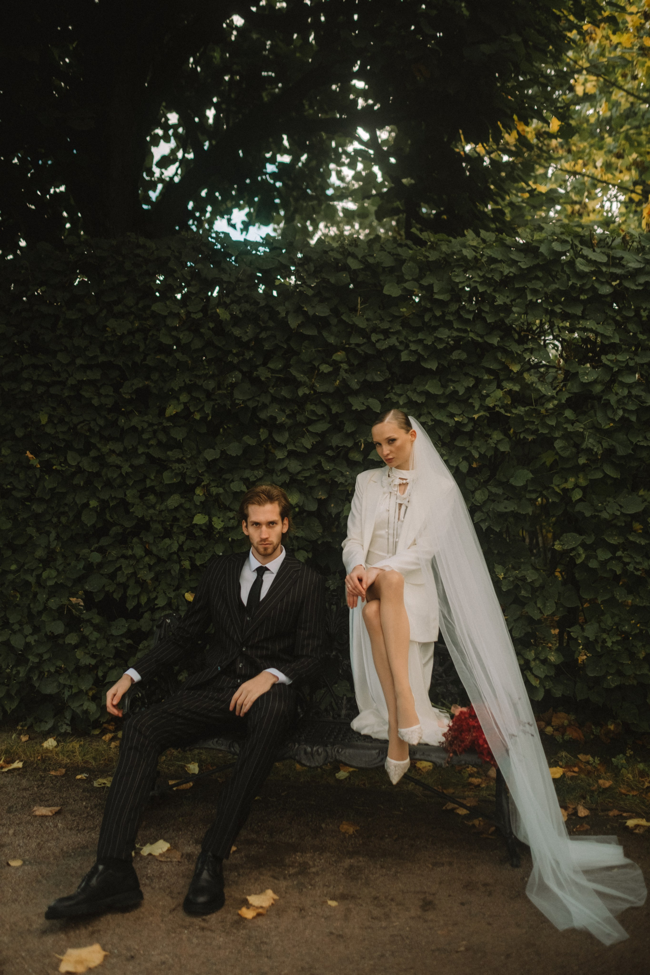 Михаил и Ксения в усадьбе Кусково. Фотограф в Москве Ольга Елоева