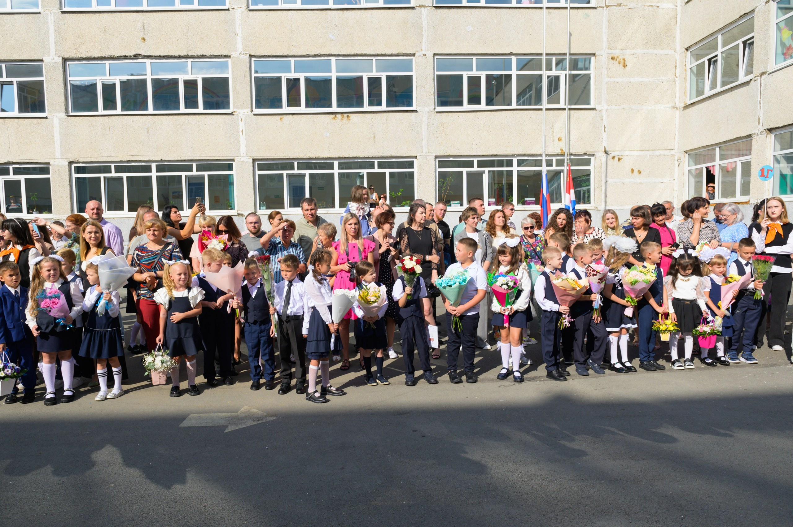 1 сентября 74 школа. Семейный и свадебный фотограф во Владивостоке