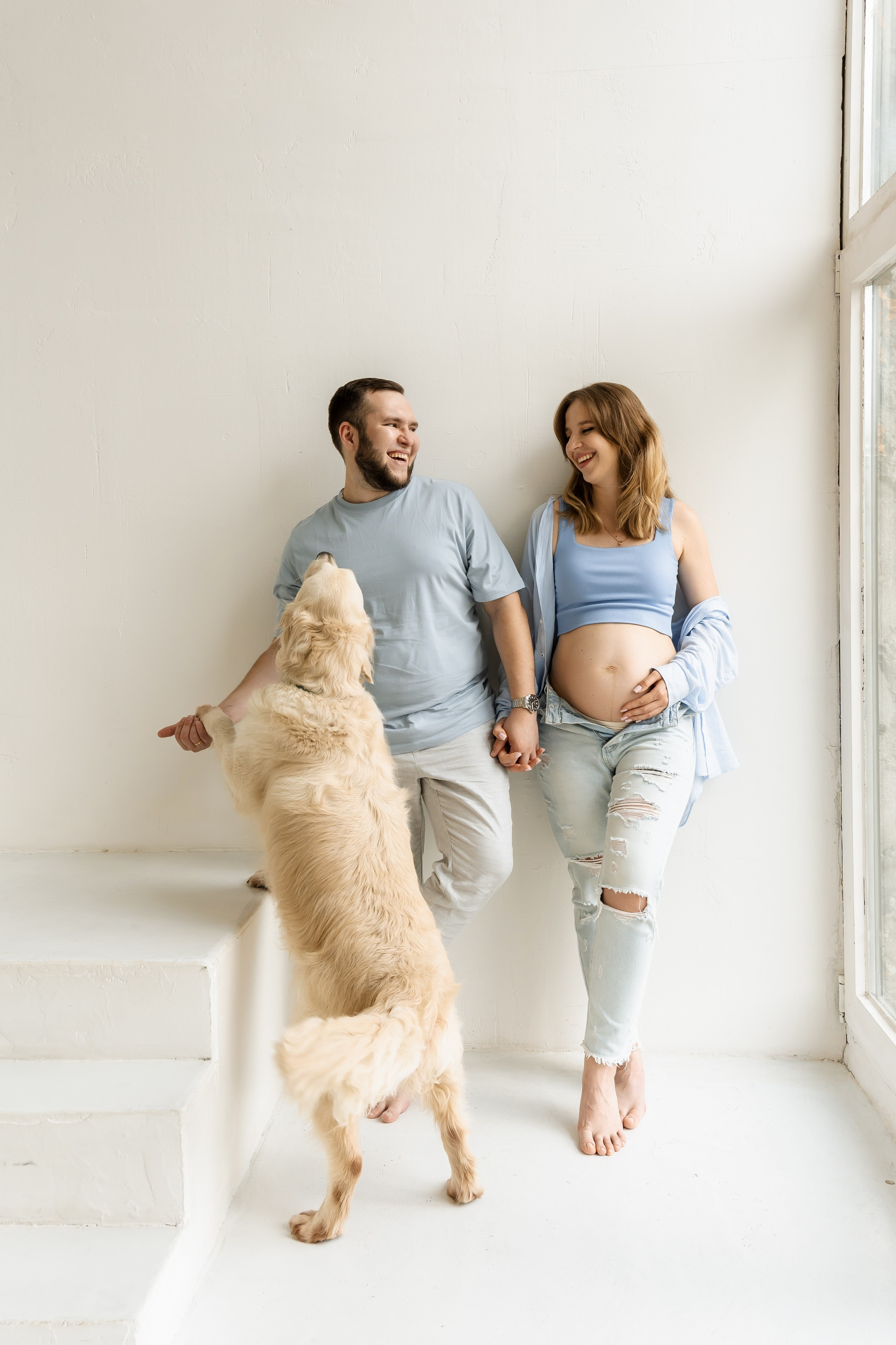 Кристина, Вадим и Уильям | фотосессия беременности. Свадебный фотограф в Москве Яна Деньгина