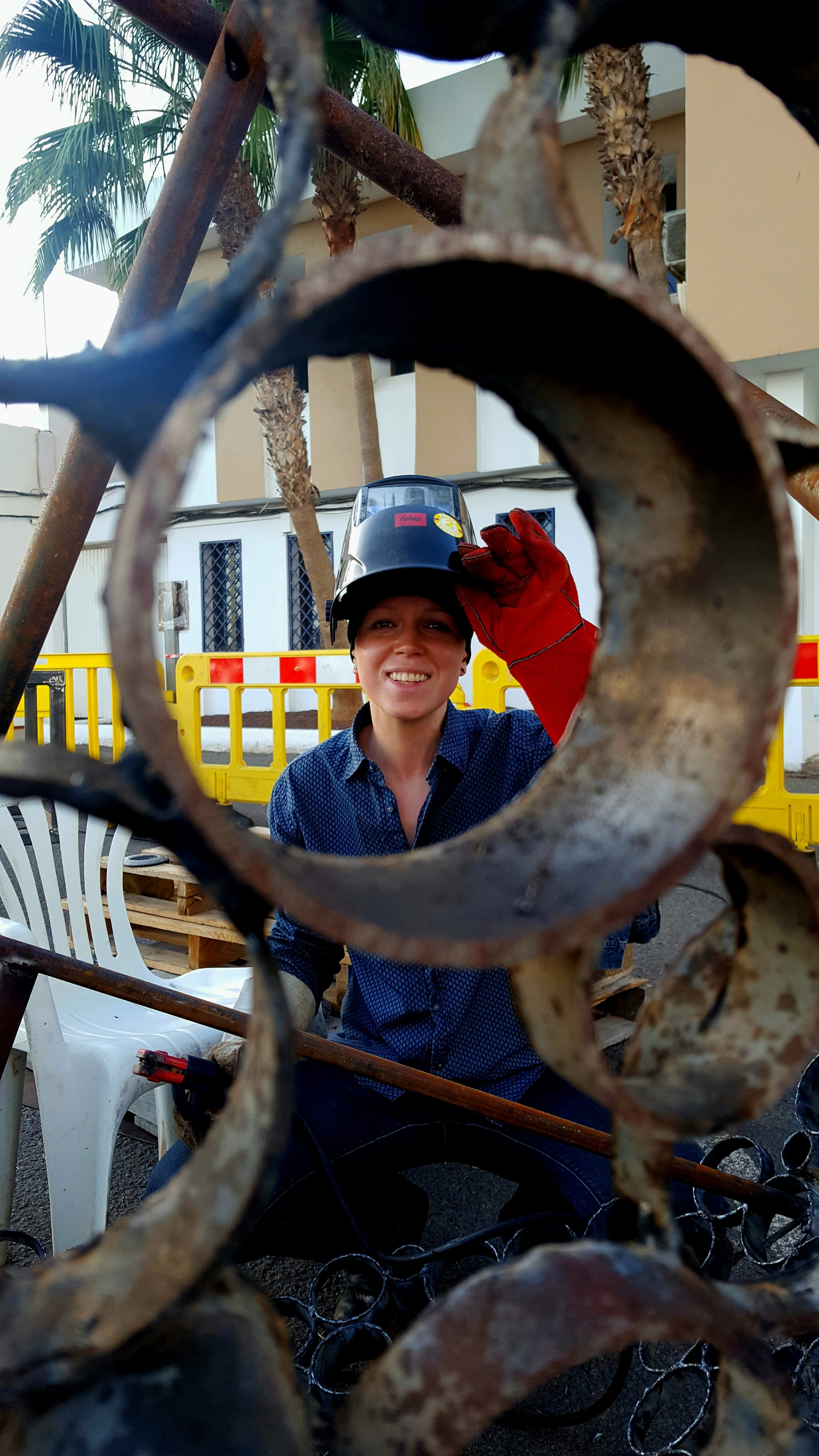 Рыба-шар_Испания _Канарские острова_Фуертевентура_ 2019. Художник — скульптор Антонина Фатхуллина