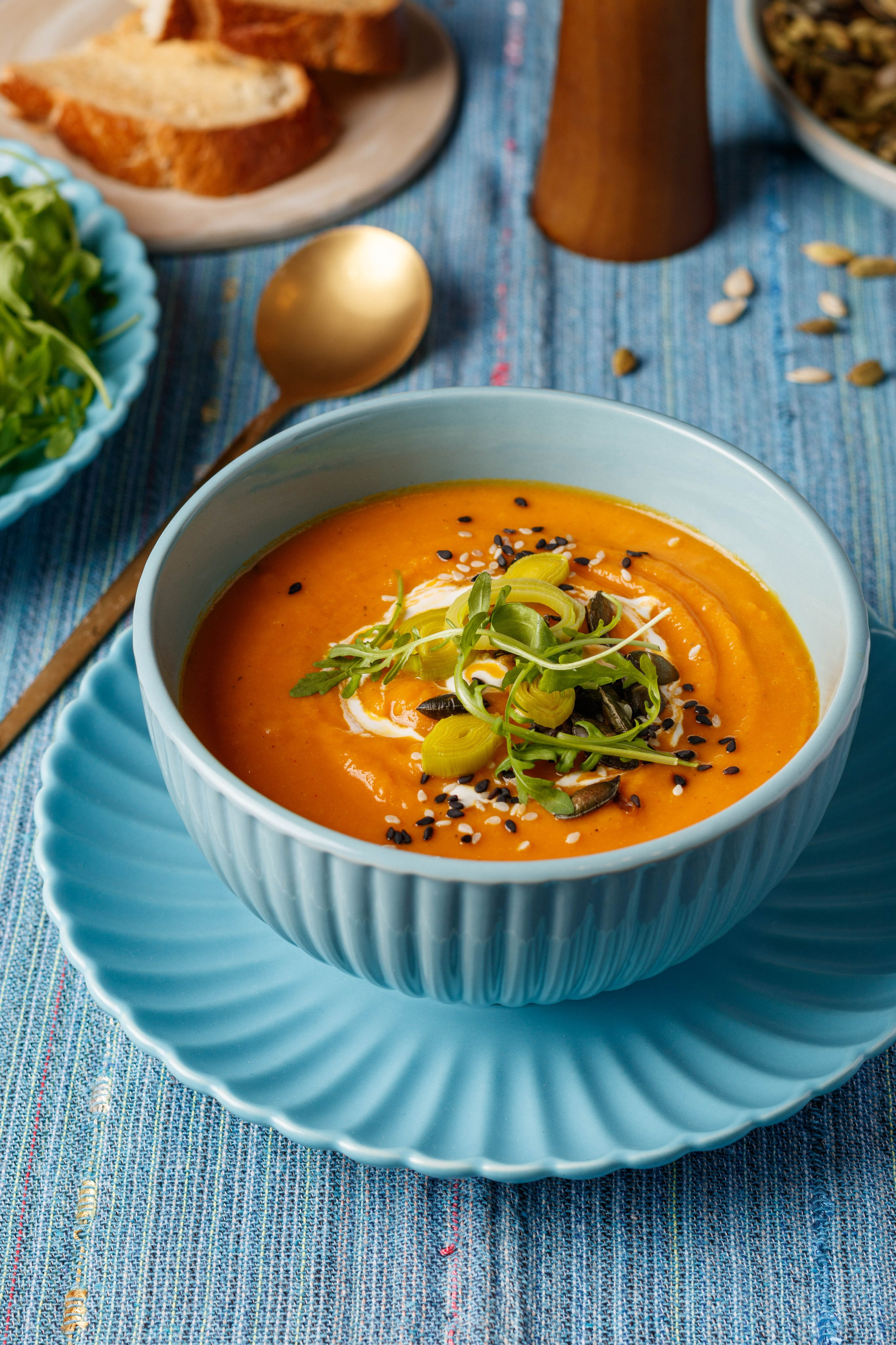 Морковный суп-пюре. Ольга Кирсанова фуд-фотограф, фуд-стилист, Москва