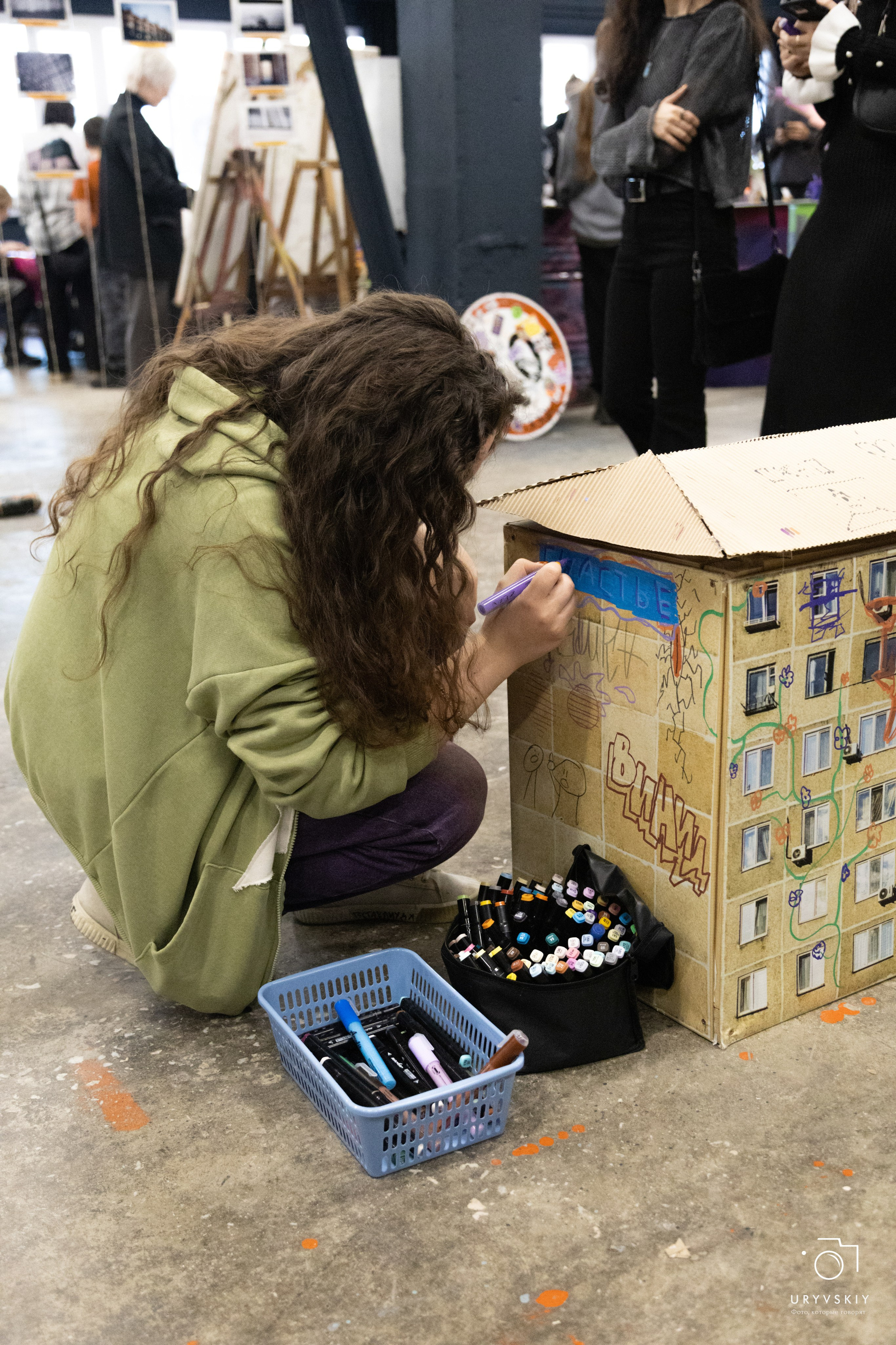 Фестиваль современного городского искусства «ИСКРА». Игорь Урывский. Фотограф Красноярск