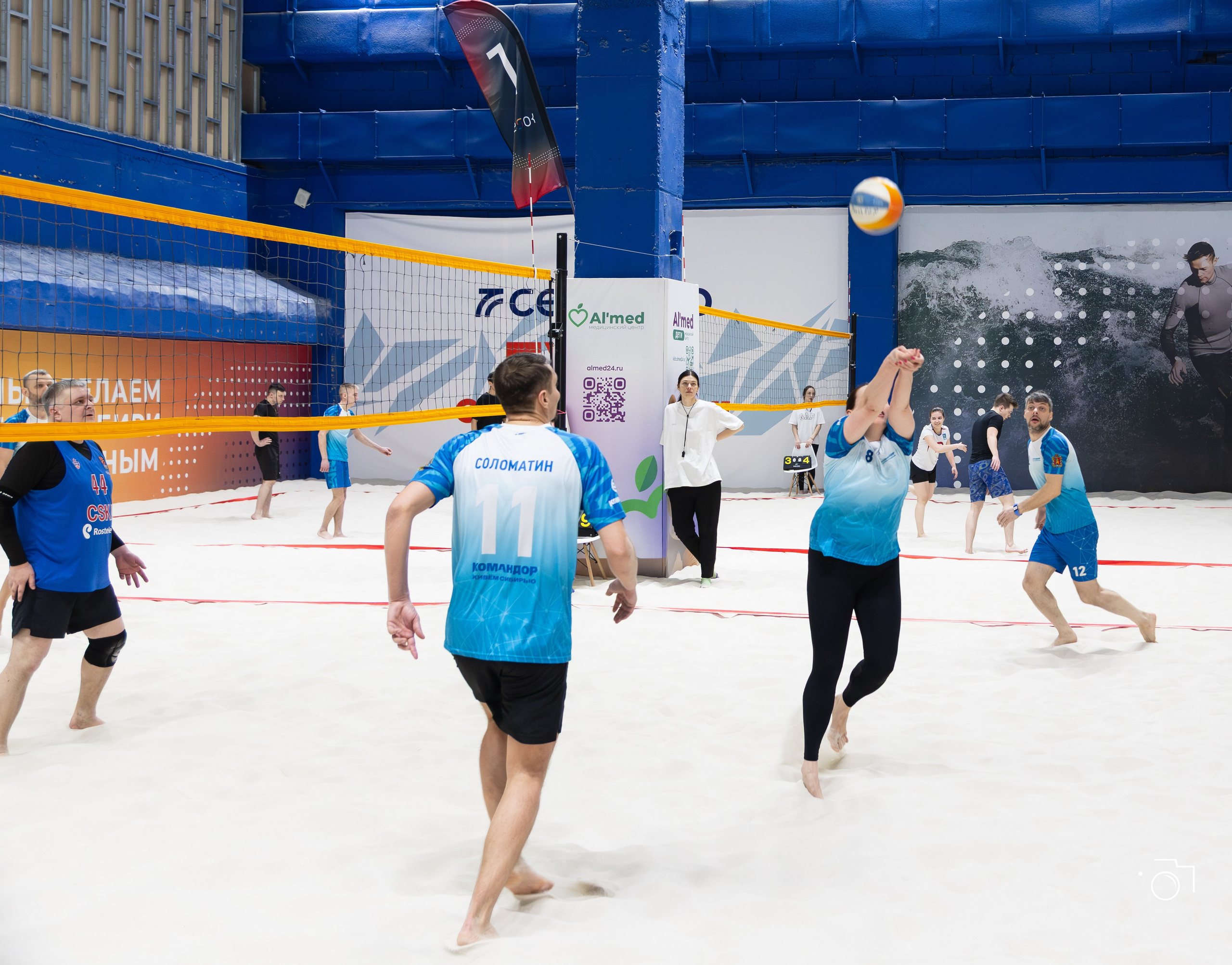 Турнир по пляжному волейболу ГК Командор. Игорь Урывский. Фотограф Красноярск