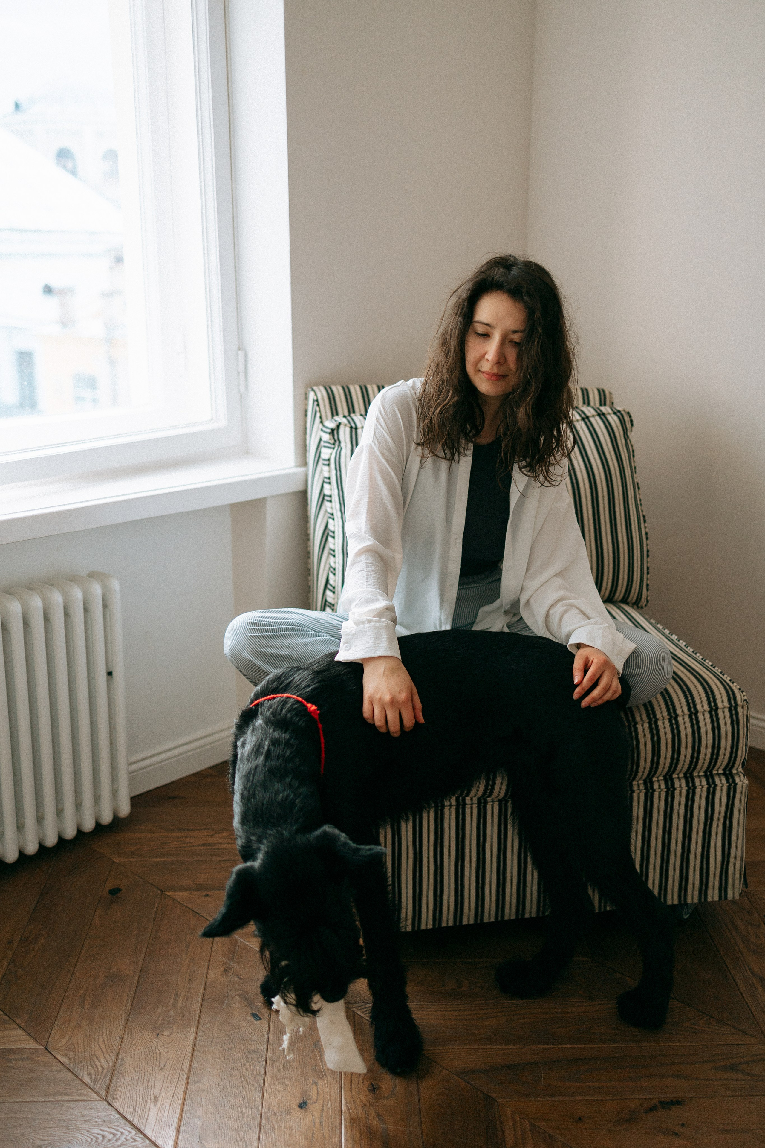 Умбра и Даша. Фотограф анималист Анастасия Пикей