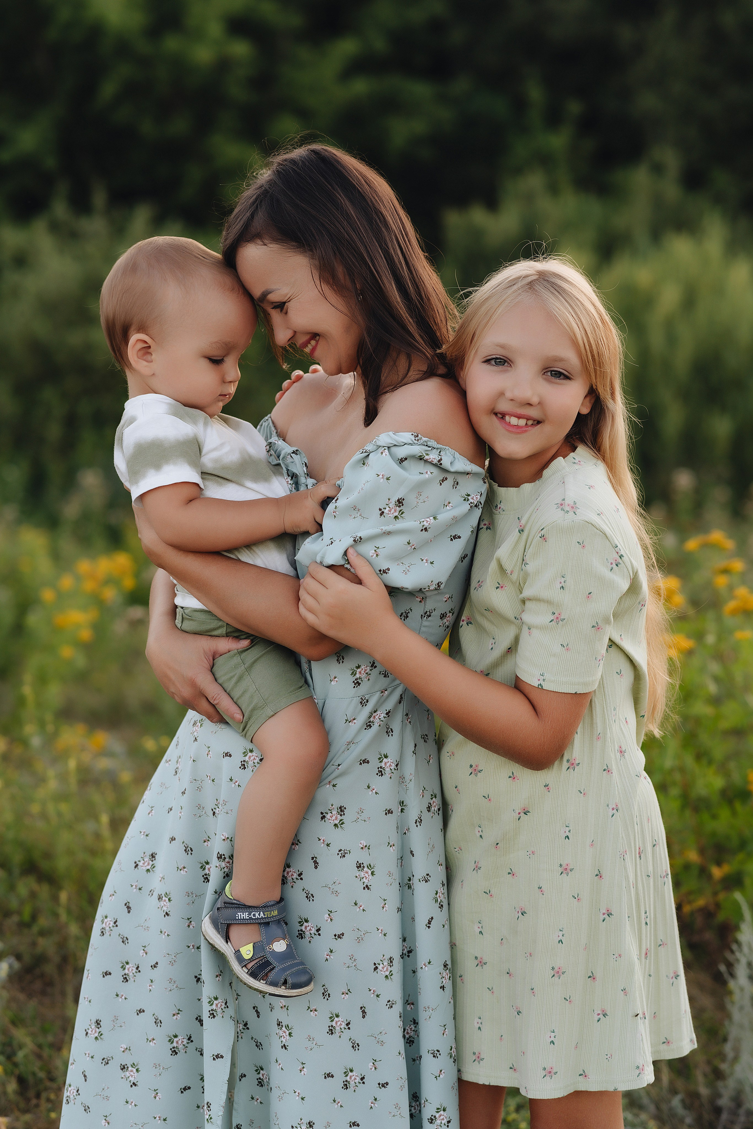 Семейная съемка на закате. Фотограф Карина Шмулёва. Воронеж и область