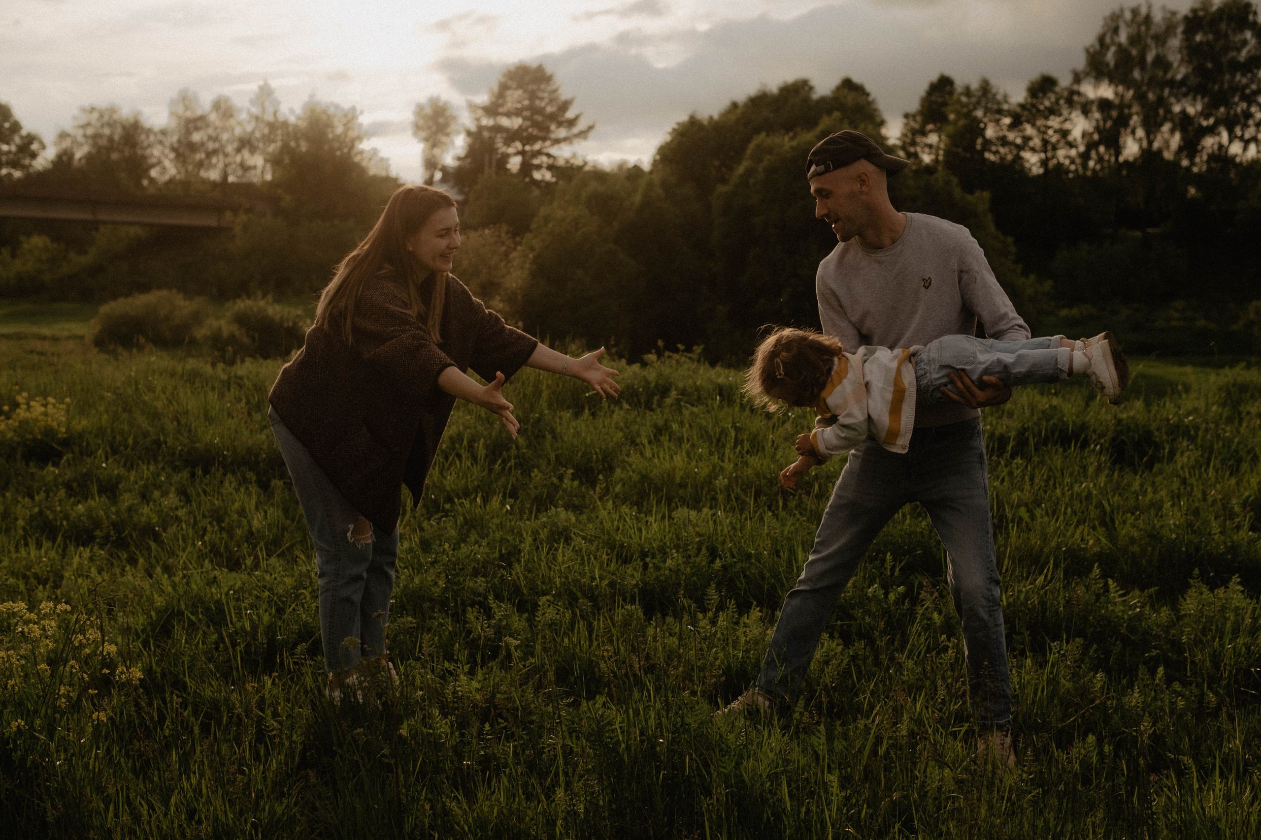 Лиза, Андрей и Алиса. Свадебный фотограф Оля Григунова