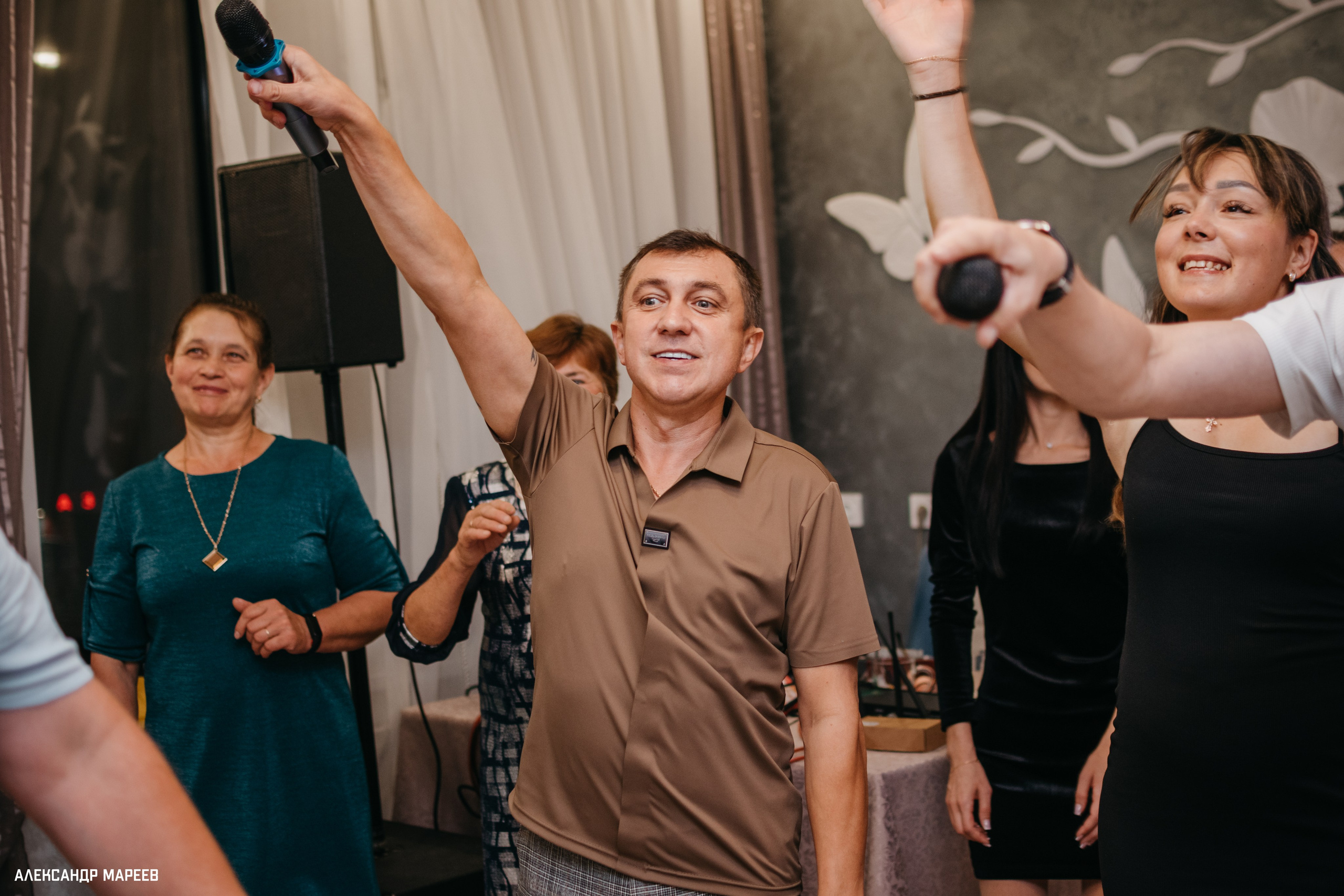 День рождения. Фотограф Александр Мареев