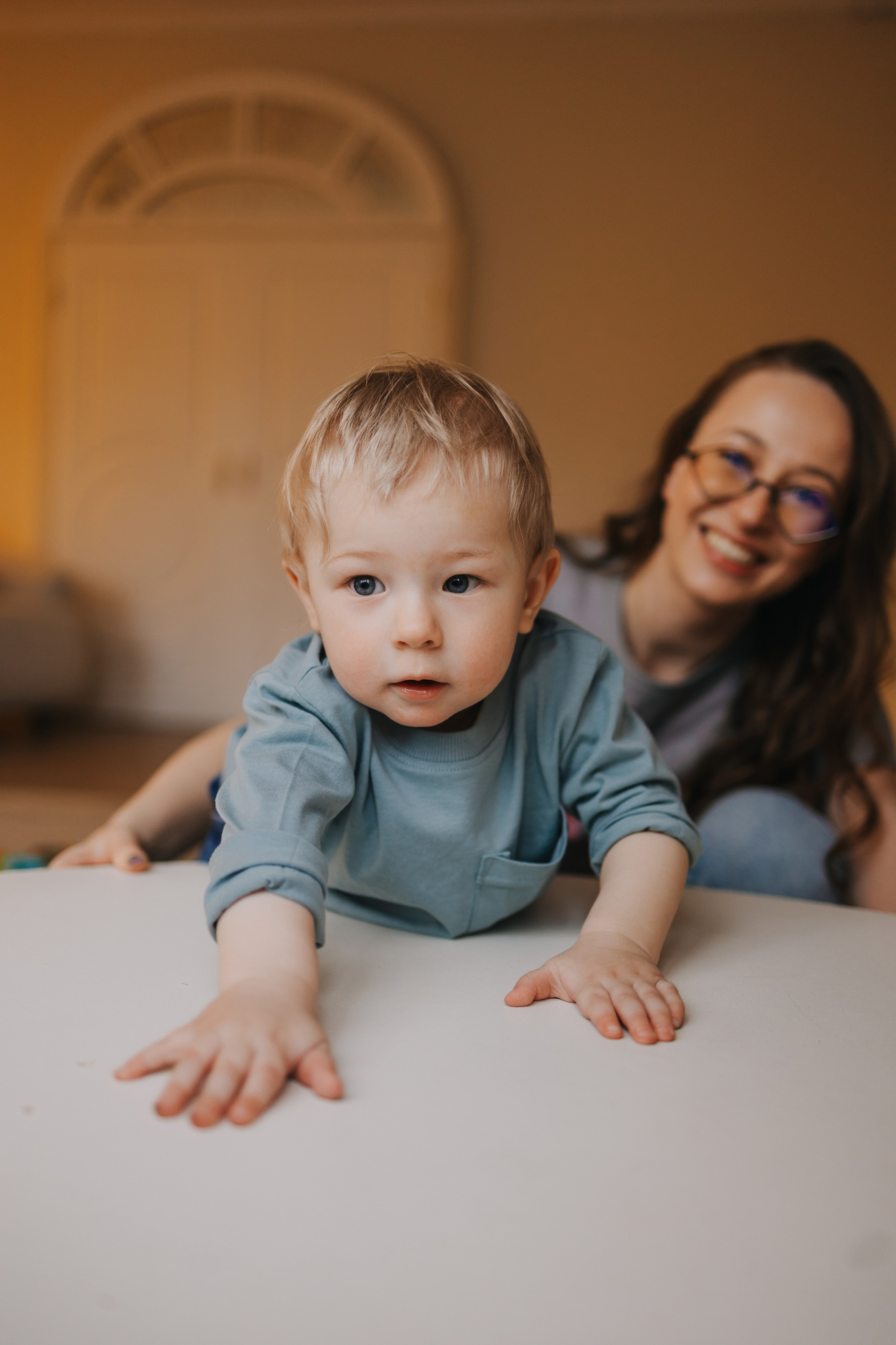 Большая семья. Домашняя фотосессия