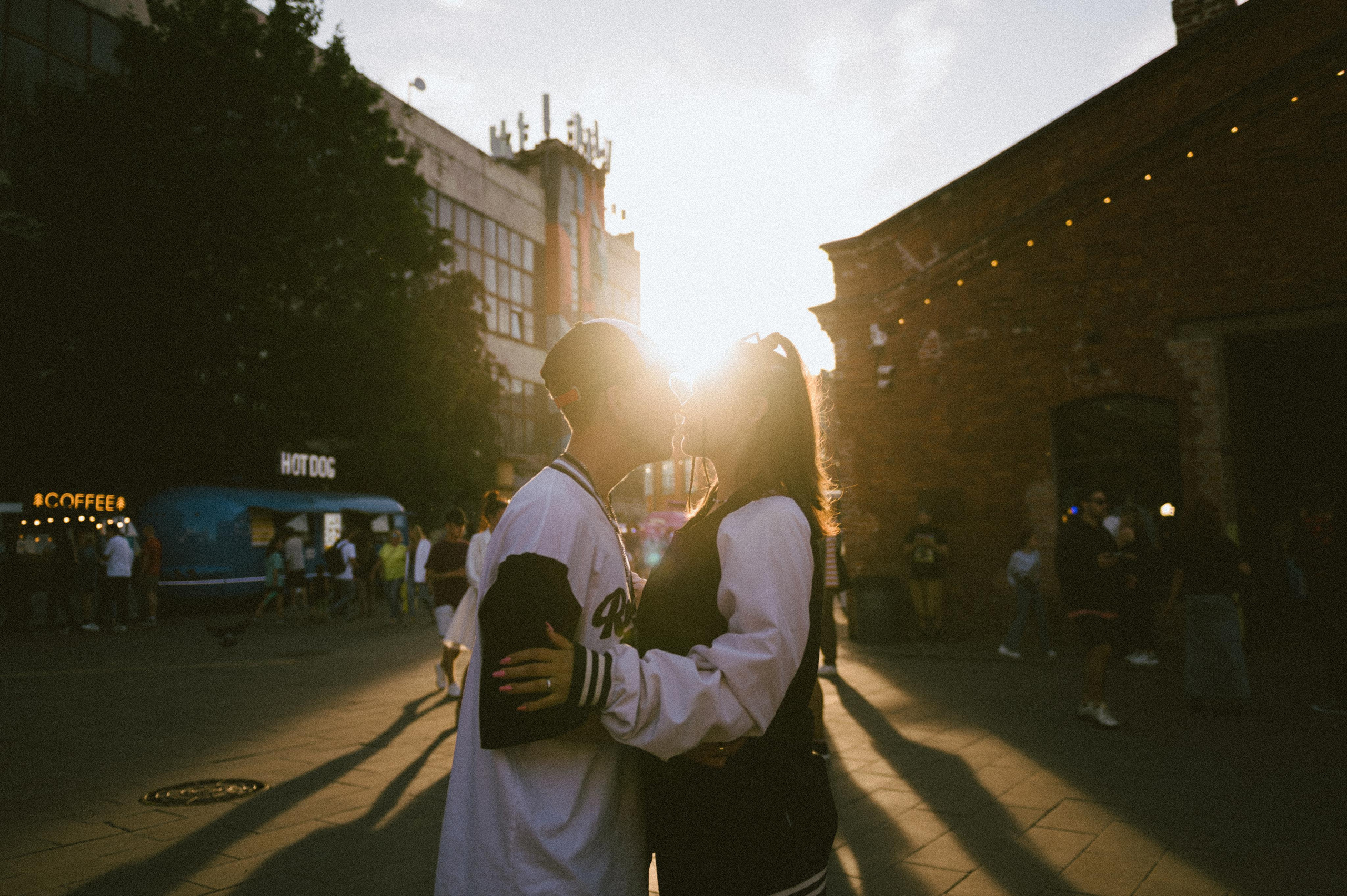 Парная фотосессия влюбленных в американском стиле в Севкабеле. Свадебный и семейный фотограф в Санкт-Петербурге Татьяна Пастухова