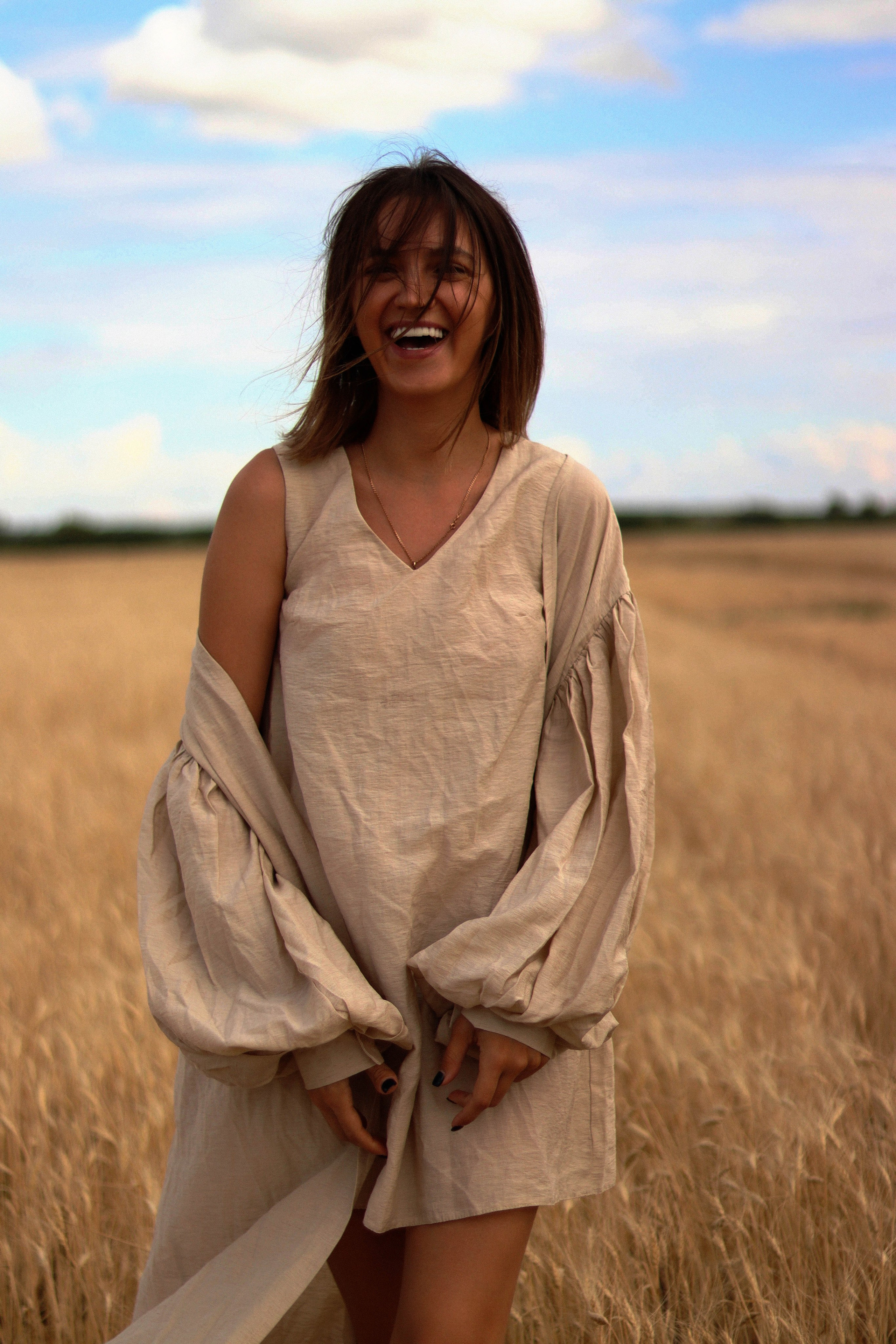 Фотосъёмка Кати на природе. Фотограф Самара Лена Мандарин