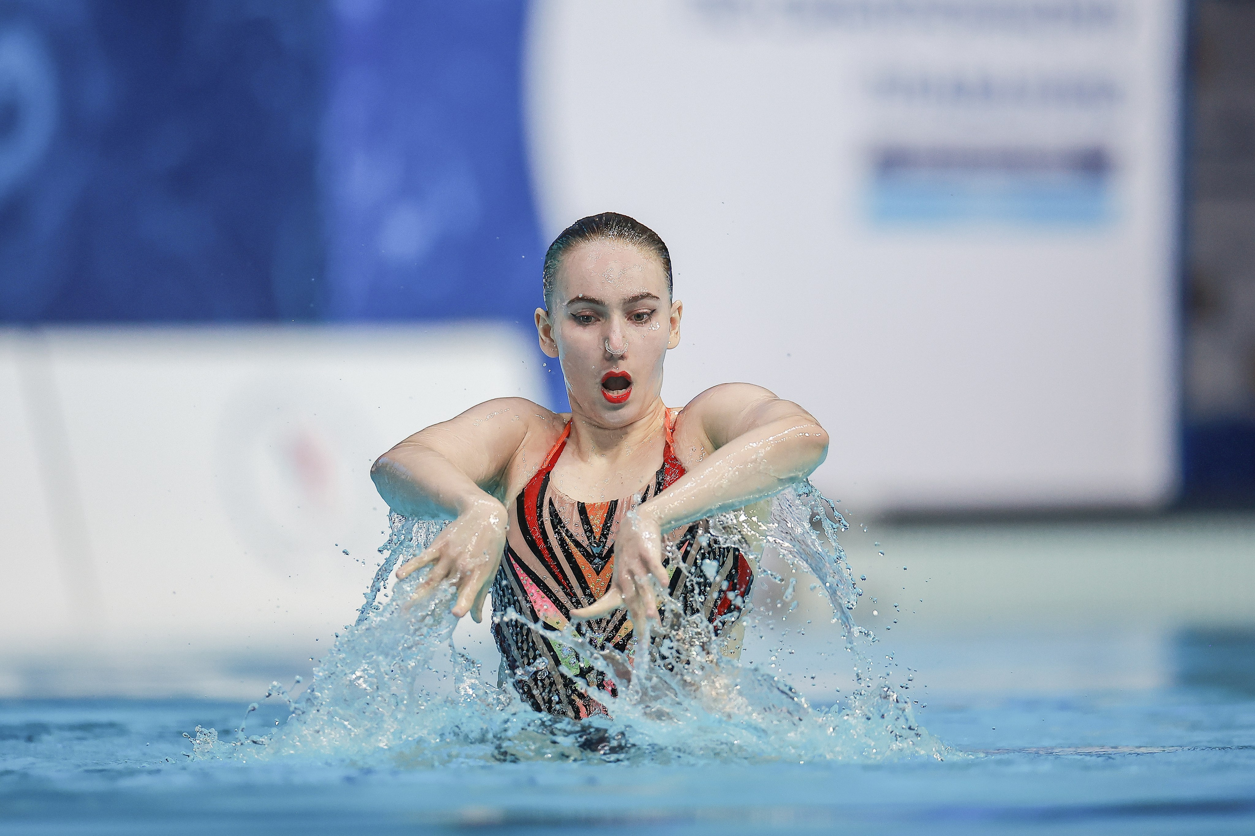 Чемпионат России по синхронному плаванию. Спортивный репортажный фотограф Казань Нафис Сиразетдинов